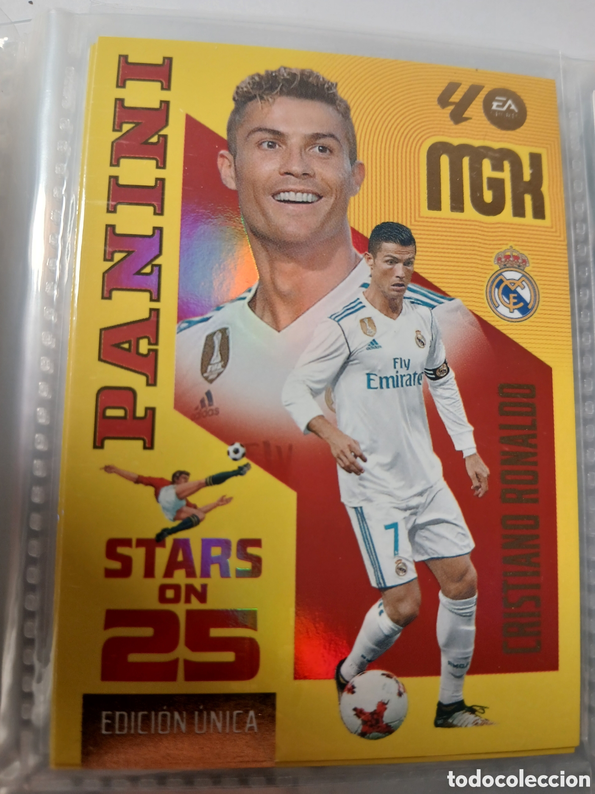Cromos de f&uacute;tbol: MEGACRACKS 2026 Edici&oacute;n &Uacute;nica 442 CRISTIANO RONALDO