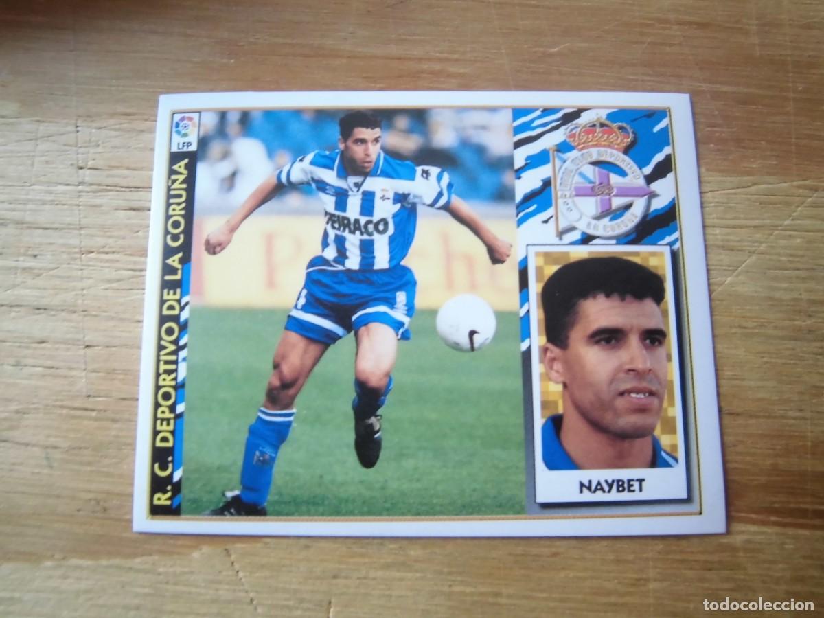 Cromos de f&uacute;tbol: NAYBET DEPORTIVO DE LA CORU&Ntilde;A LIGA 97-98 COLECCIONES ESTE NUEVO DE SOBRE