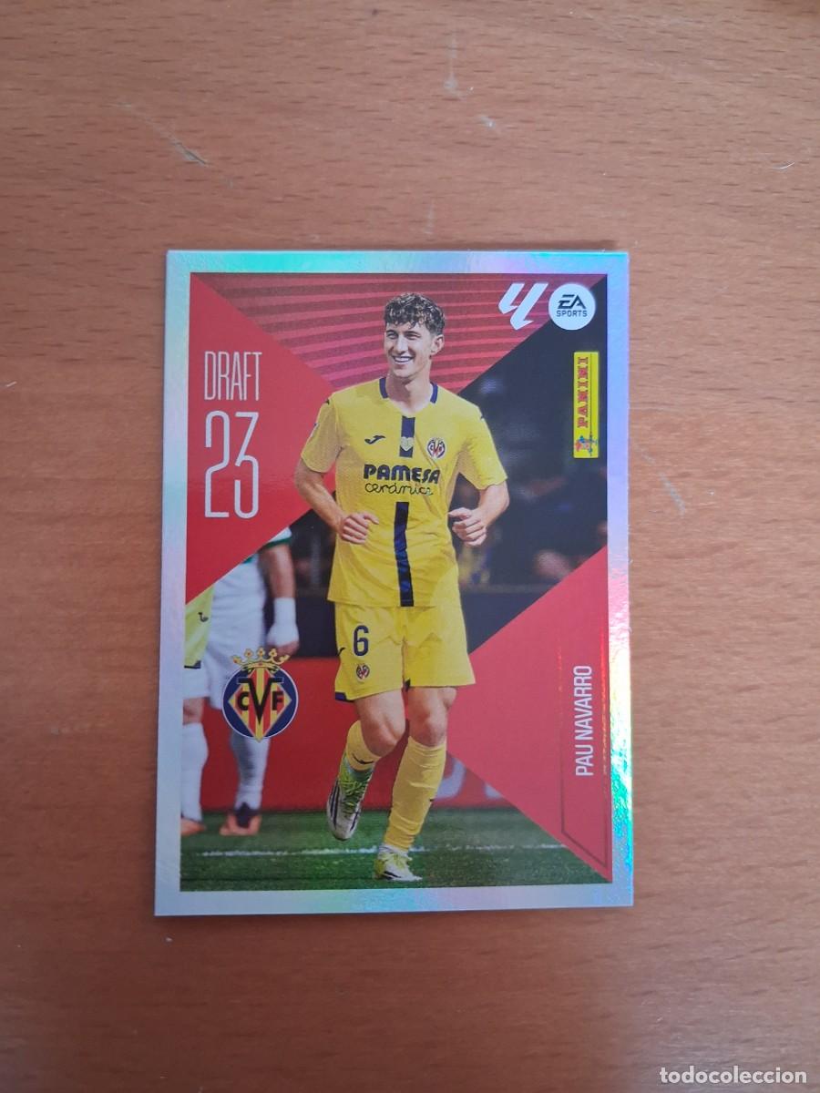 Cromos de f&uacute;tbol: Ediciones Este 2026 2027 26 27 Draft 23 Villarreal CF 18 Pau Navarro