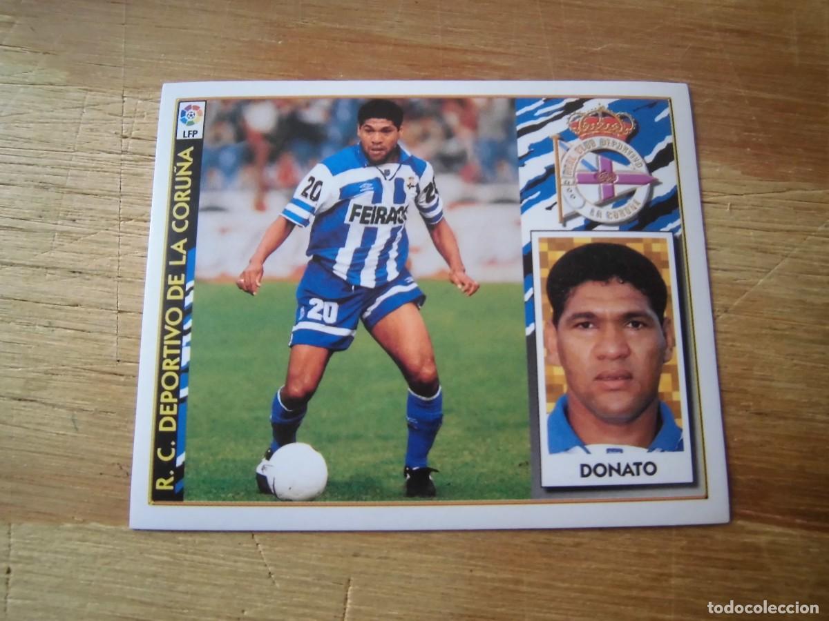 Fu&szlig;ball-Sticker: DONATO DEPORTIVO DE LA CORU&Ntilde;A LIGA 97-98 COLECCIONES ESTE NUEVO DE SOBRE