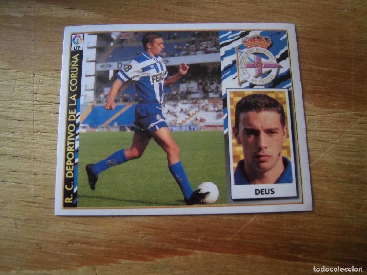Fu&szlig;ball-Sticker: DEUS DEPORTIVO DE LA CORU&Ntilde;A LIGA 97-98 COLECCIONES ESTE NUEVO DE SOBRE