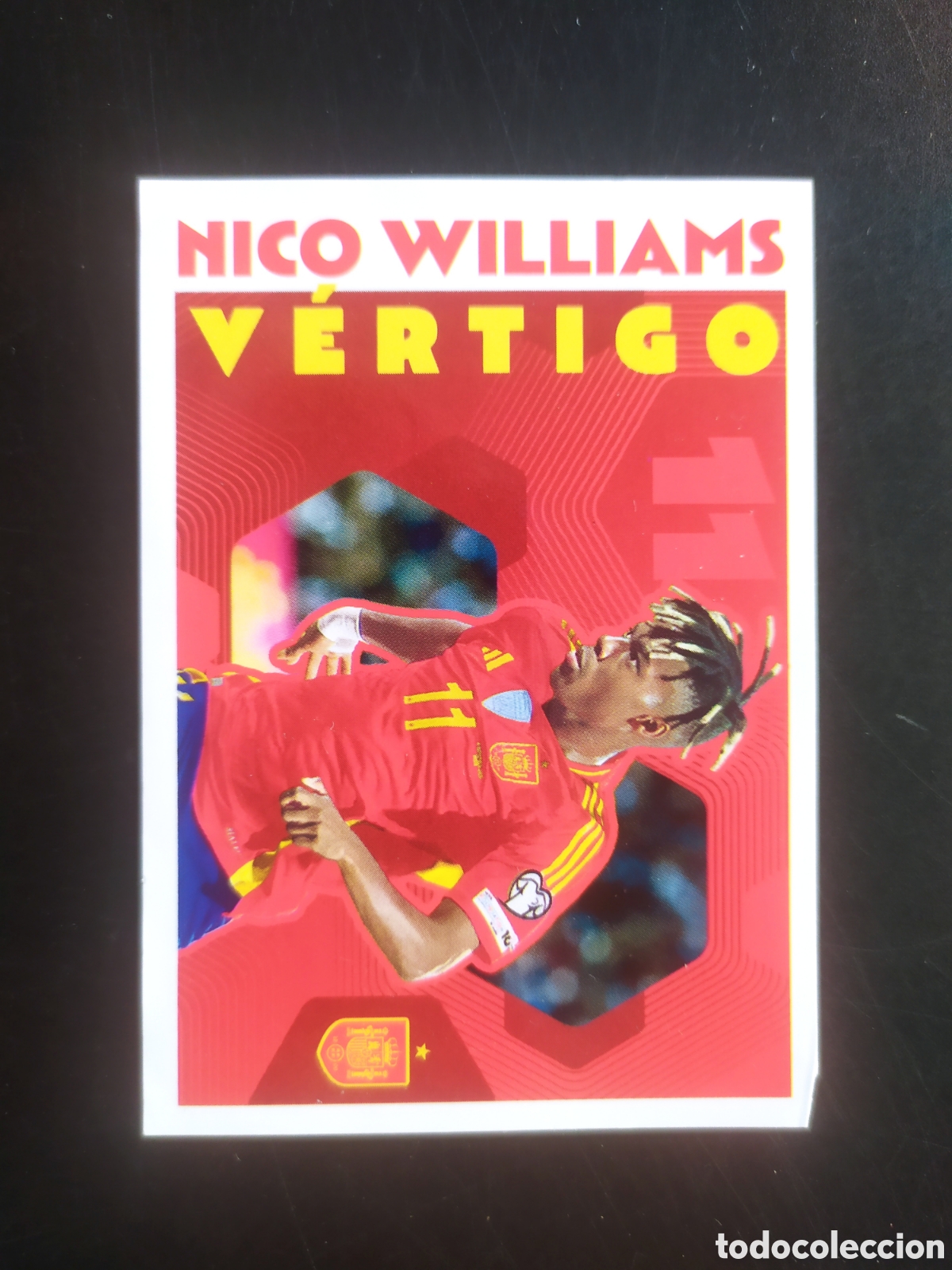 Cromos de f&uacute;tbol: Espa&ntilde;a 2026 panini carrefour Nico Williams n&deg; 72