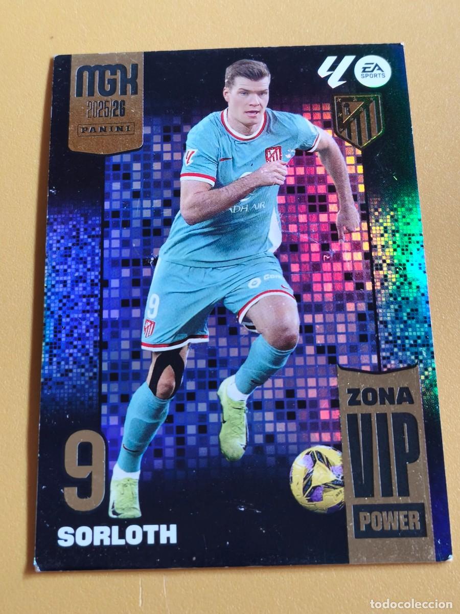 Cromos de f&uacute;tbol: sorloth, 2025 26 power