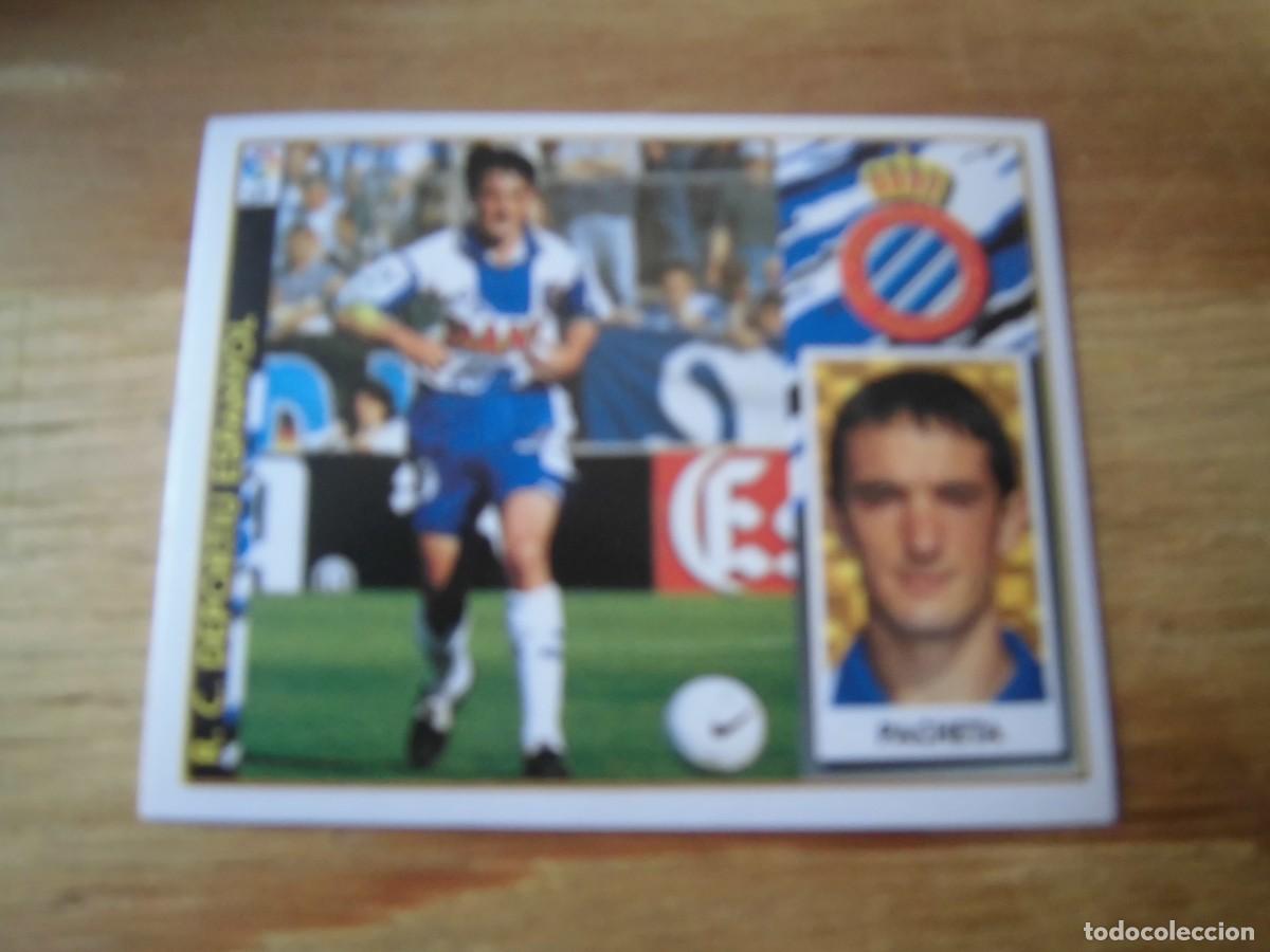 Cromos de f&uacute;tbol: PACHETA ESPANYOL LIGA 97-98 COLECCIONES ESTE NUEVO DE SOBRE