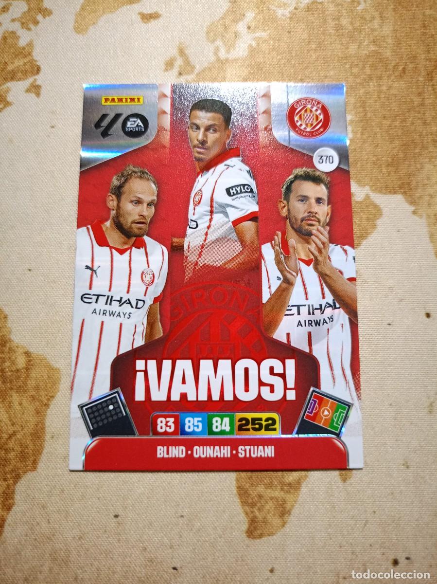 Cromos de f&uacute;tbol: Vamos 370 GIRONA Adrenalyn 2025-26