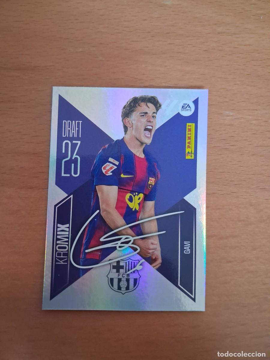 Cromos de f&uacute;tbol: Ediciones Este 2026 2027 26 27 Draft 23 Kromix FC Barcelona K8 8 Gavi