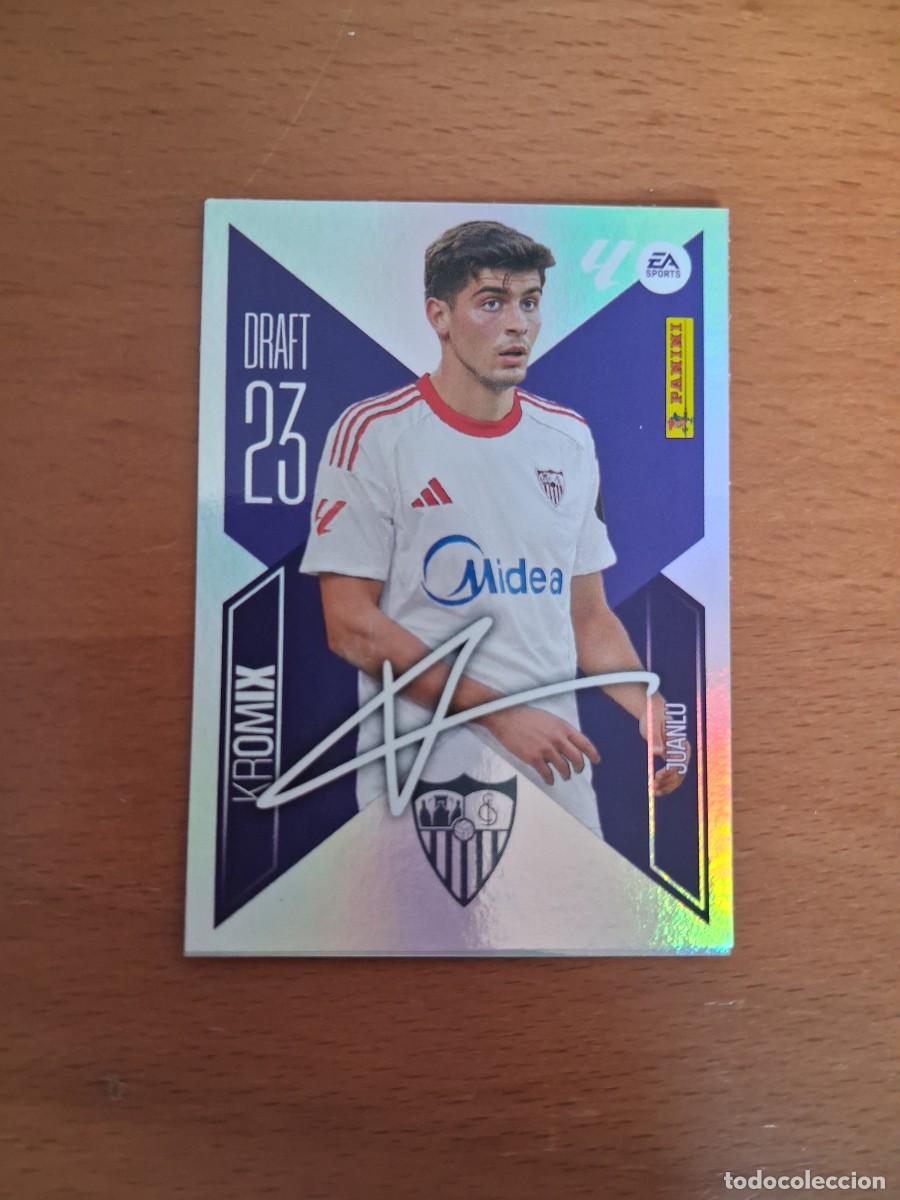 Cartes &agrave; collectionner de Football: Ediciones Este 2026 2027 26 27 Draft 23 Kromix Sevilla FC K14 14 Juanlu