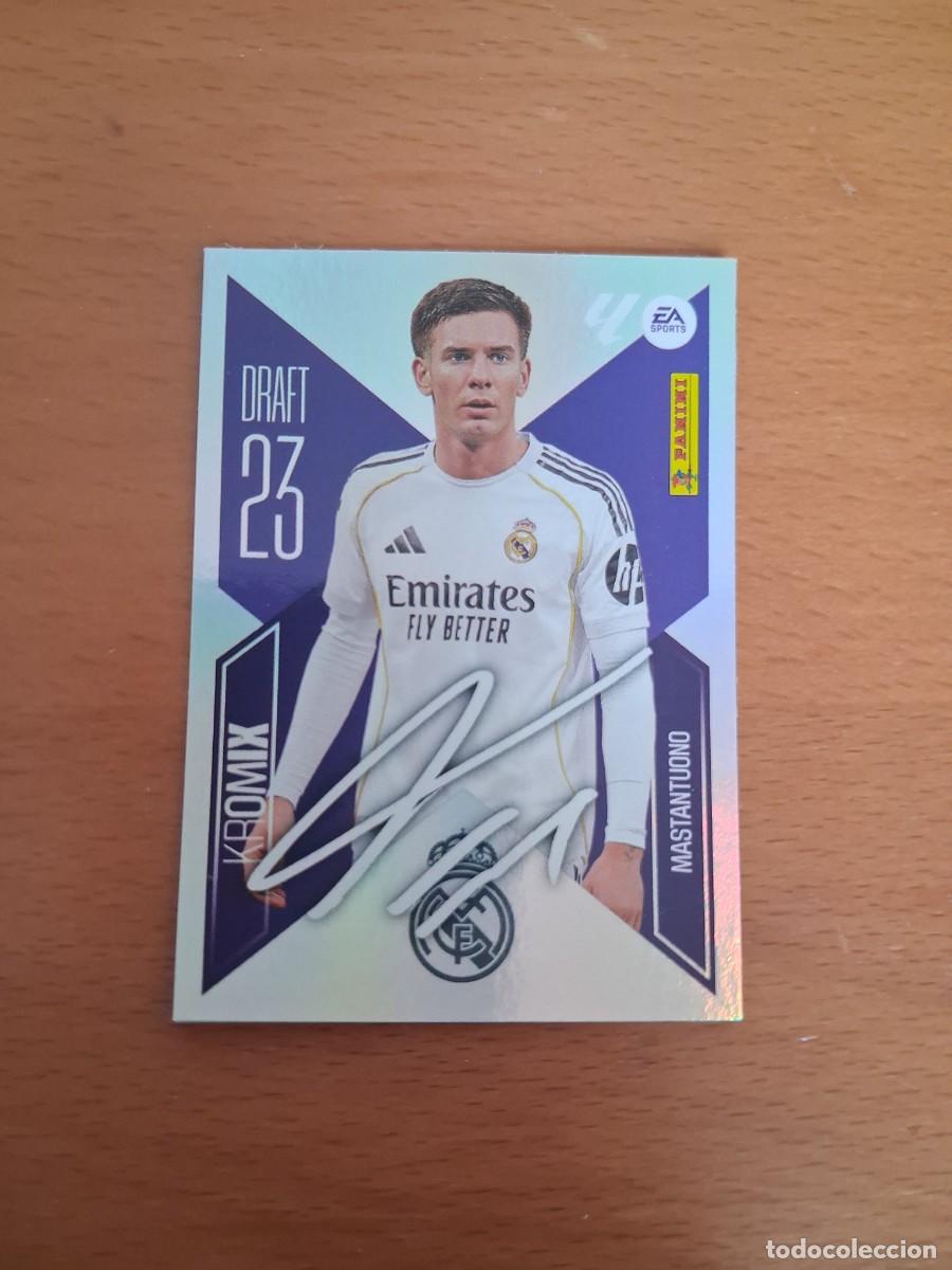 Cartes &agrave; collectionner de Football: Ediciones Este 2026 2027 26 27 Draft 23 Kromix Real Madrid K16 16 Mastantuono