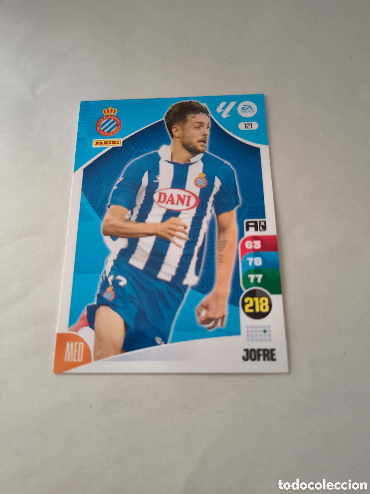 Figurine di Calcio: ADRENALYN XL 2024-25 CROMO 121, JOFRE, RCD ESPANYOL