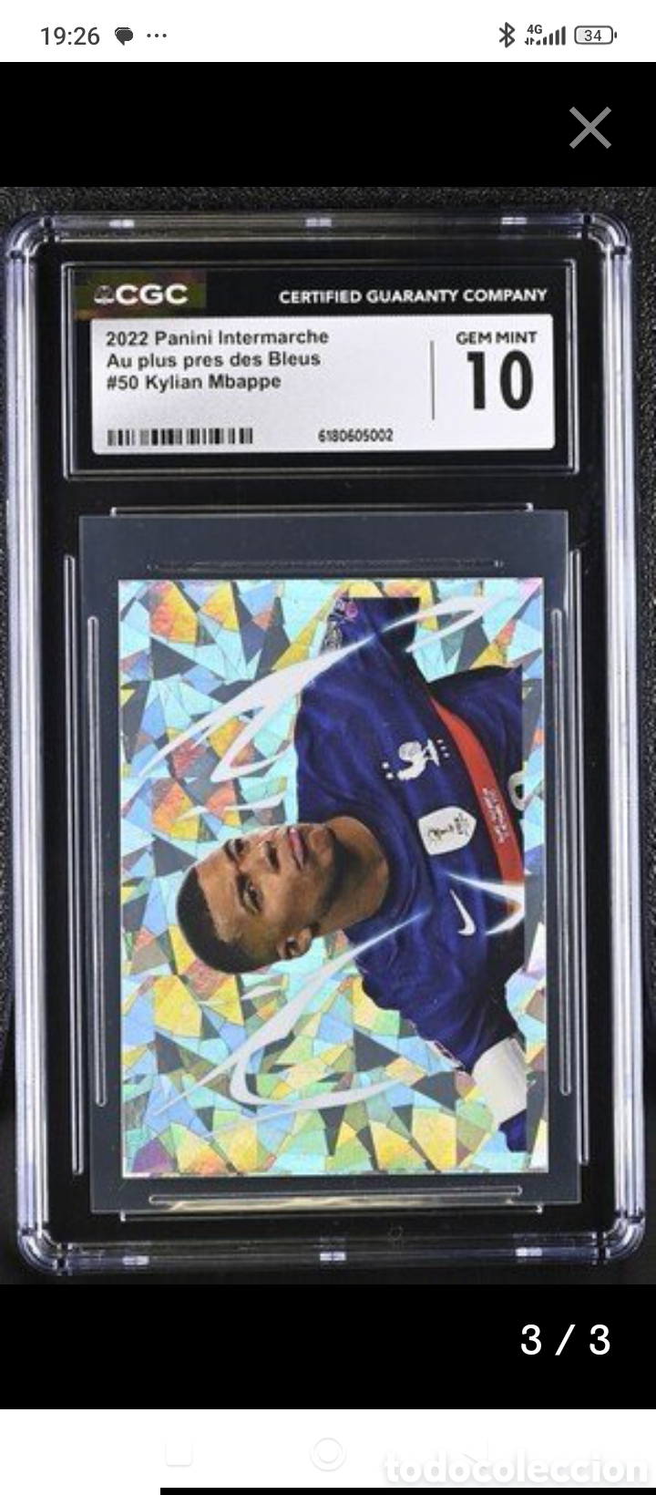 Figurine di Calcio: Espectacular cromo del crack mundial