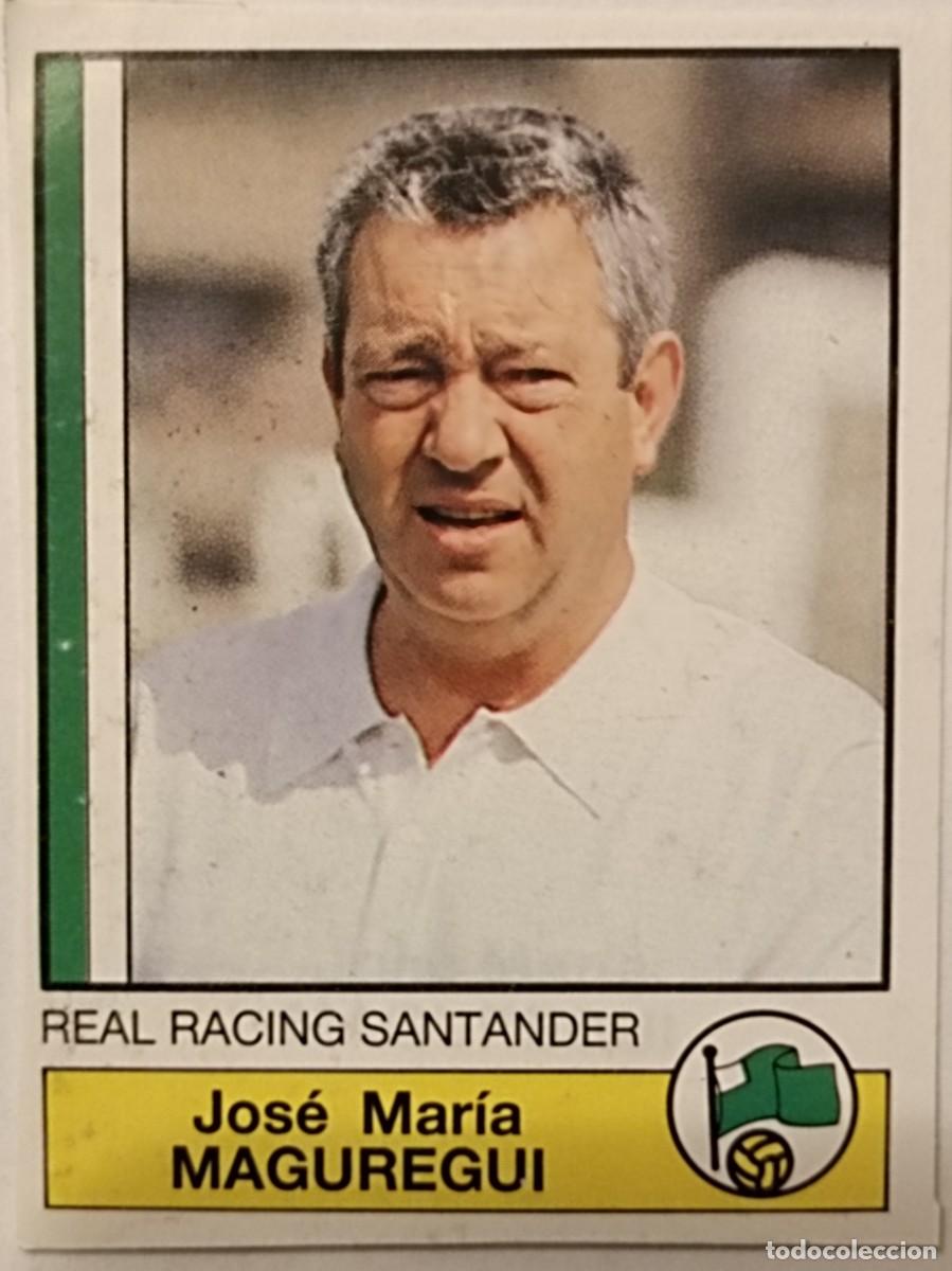 Cromos de f&uacute;tbol: #230 MAGUREGUI (RACING SANTANDER) FUTBOL 87 PANINI