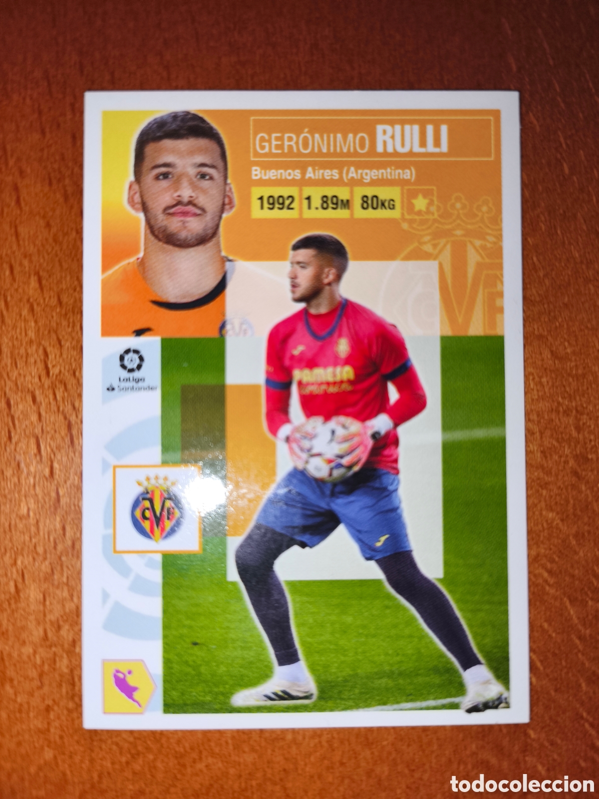 Fu&szlig;ball-Sticker: Rulli n&deg;3 liga este 20/21 Villarreal