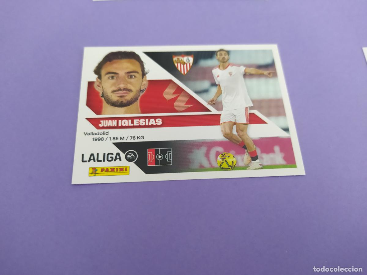 Fu&szlig;ball-Sticker: LIGA ESTE 2026 2027 26 27 NUEVO SIN PEGAR -2 EDICION COLOCA N&ordm; 6 BIS IGLESIAS SEVILLA FC