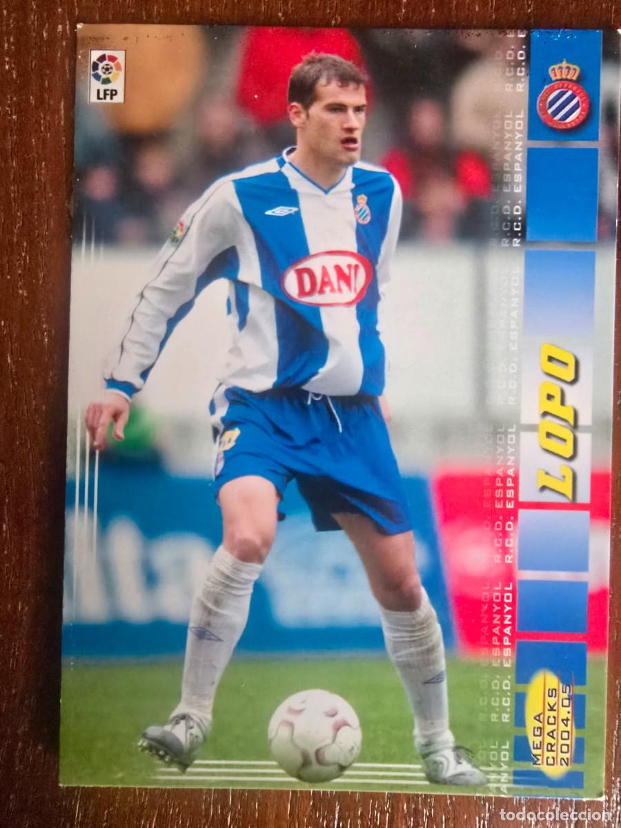 Fu&szlig;ball-Sticker: Cromo Futbol Megacracks 112.Lopo.Espanyol.Liga 2004/05.Panini