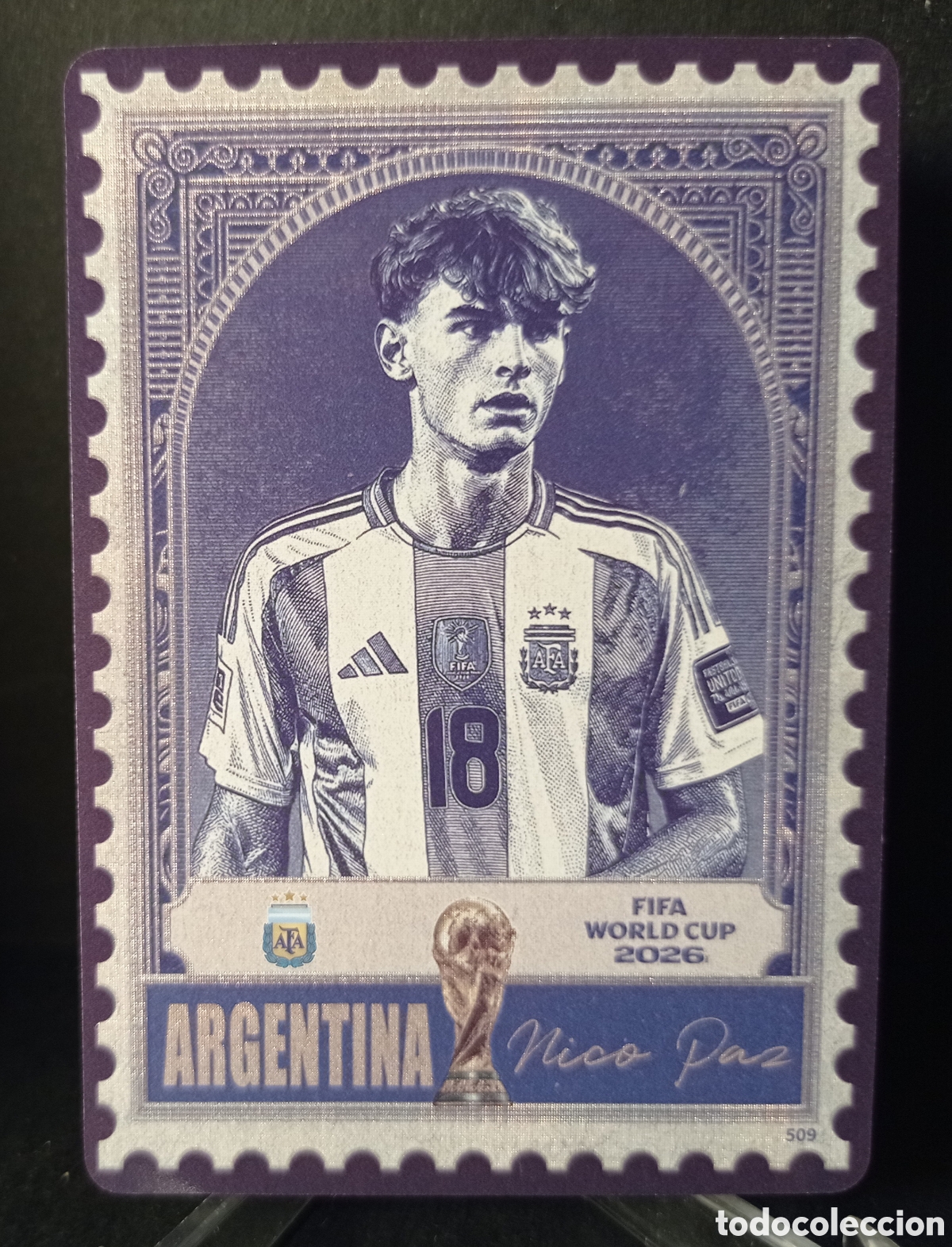 Fu&szlig;ball-Sticker: Panini kayou Nico Paz Stamp