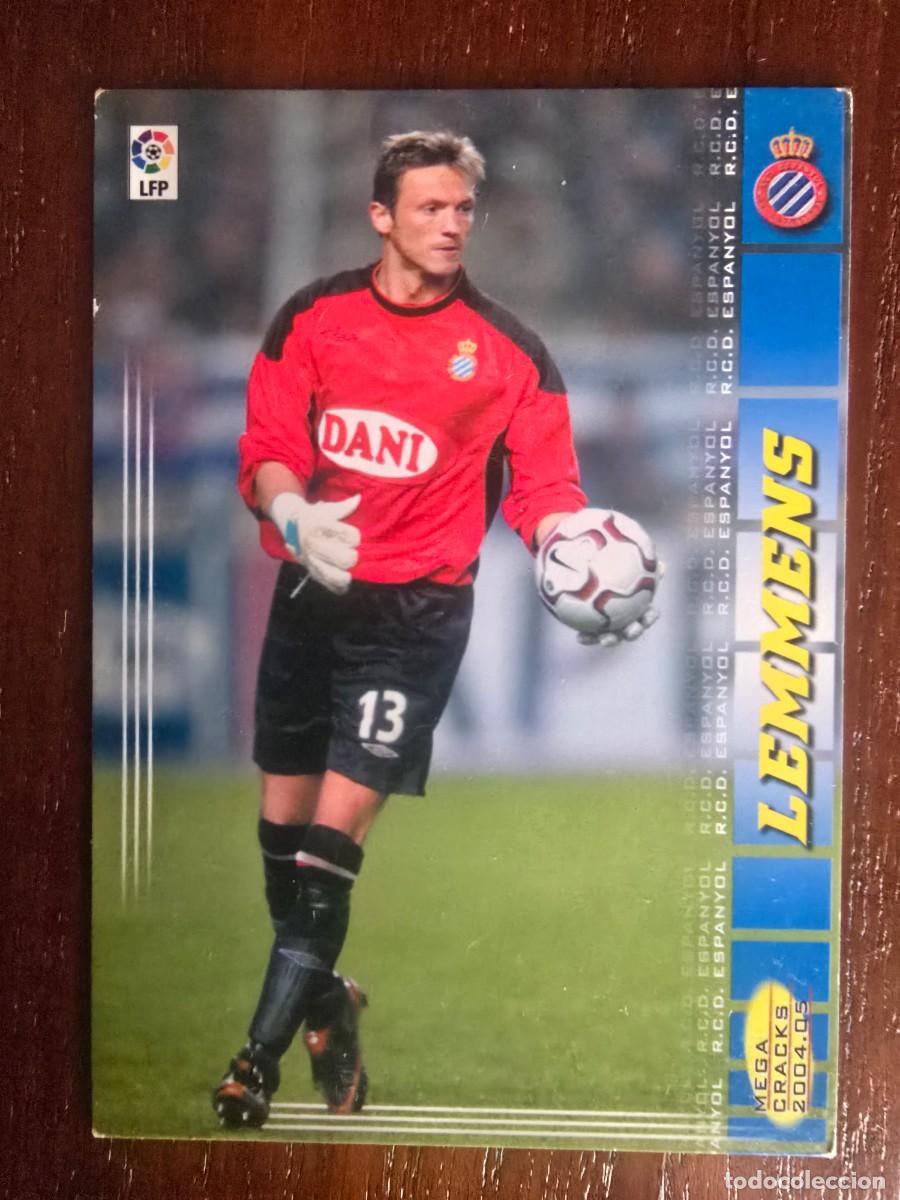 Fu&szlig;ball-Sticker: Cromo Futbol Megacracks 110.Lemmens.Espanyol.Liga 2004/05.Panini