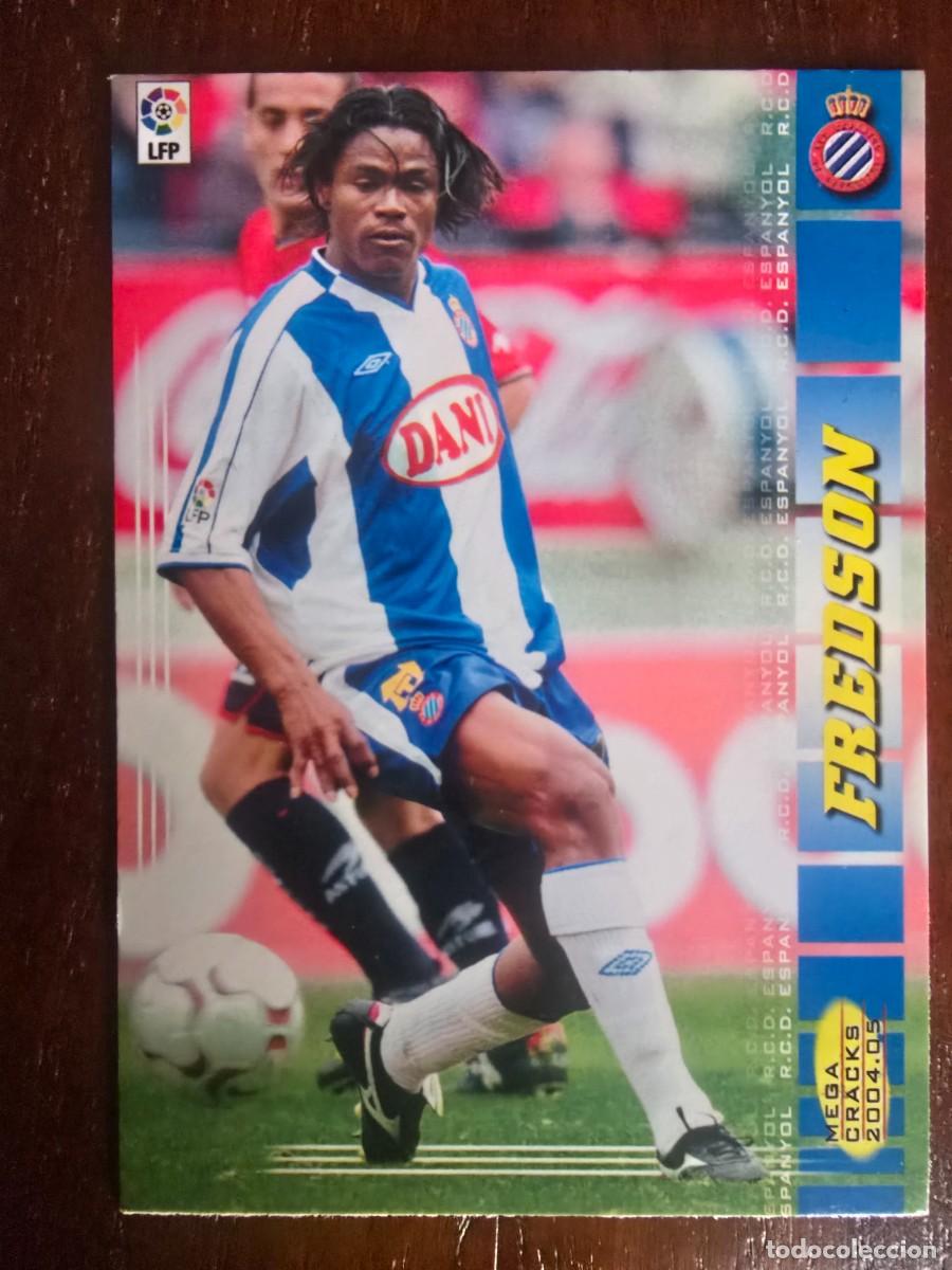 Cromos de f&uacute;tbol: Cromo Futbol Megacracks 117.Fredson.Espanyol.Liga 2004/05.Panini