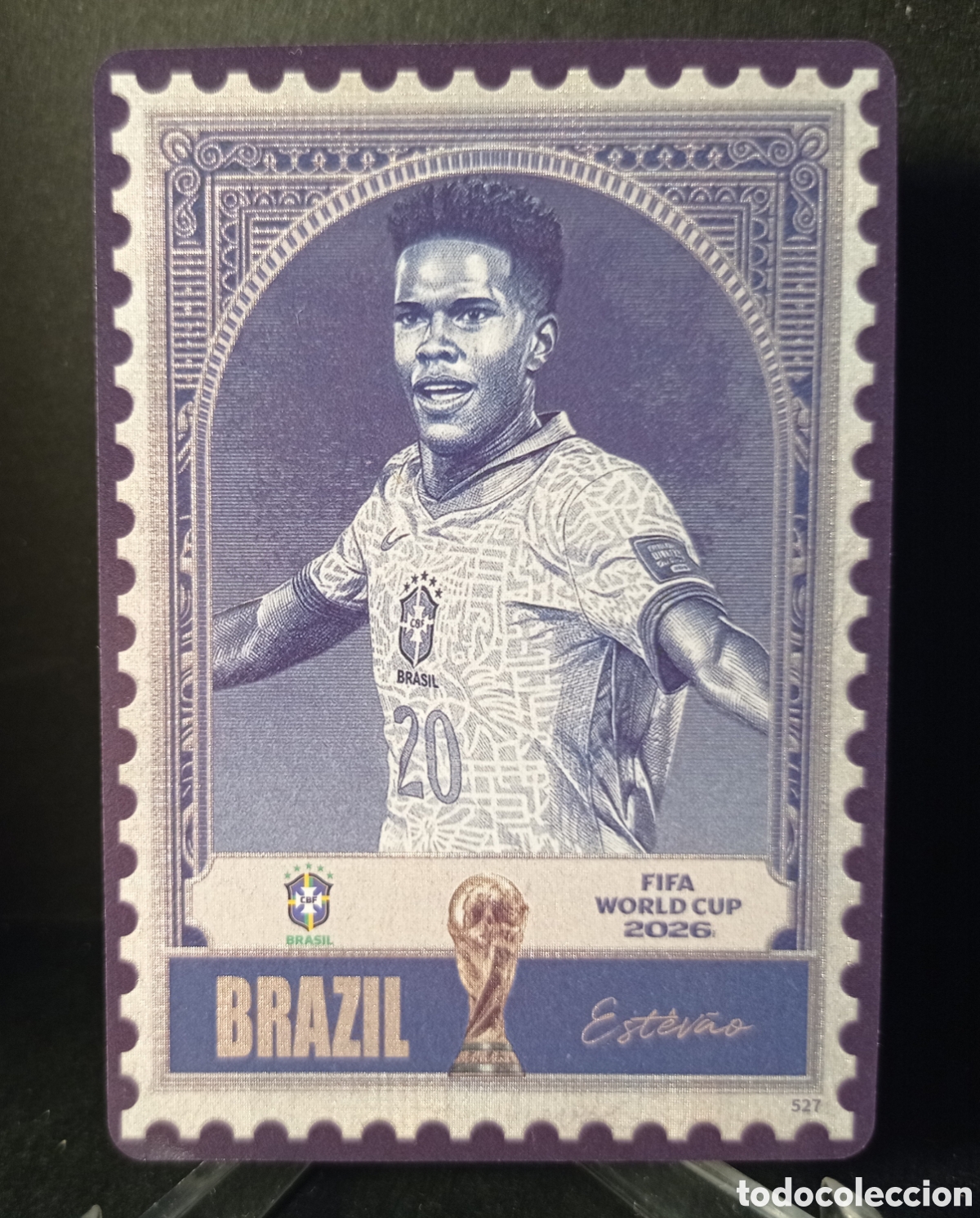 Cromos de f&uacute;tbol: Panini kayou Estevao stamp