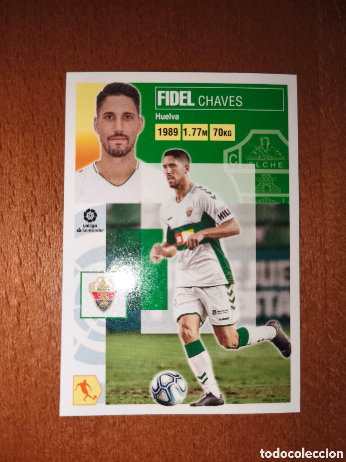 Cromos de f&uacute;tbol: Fidel n&deg;14 liga este 20/21 Elche