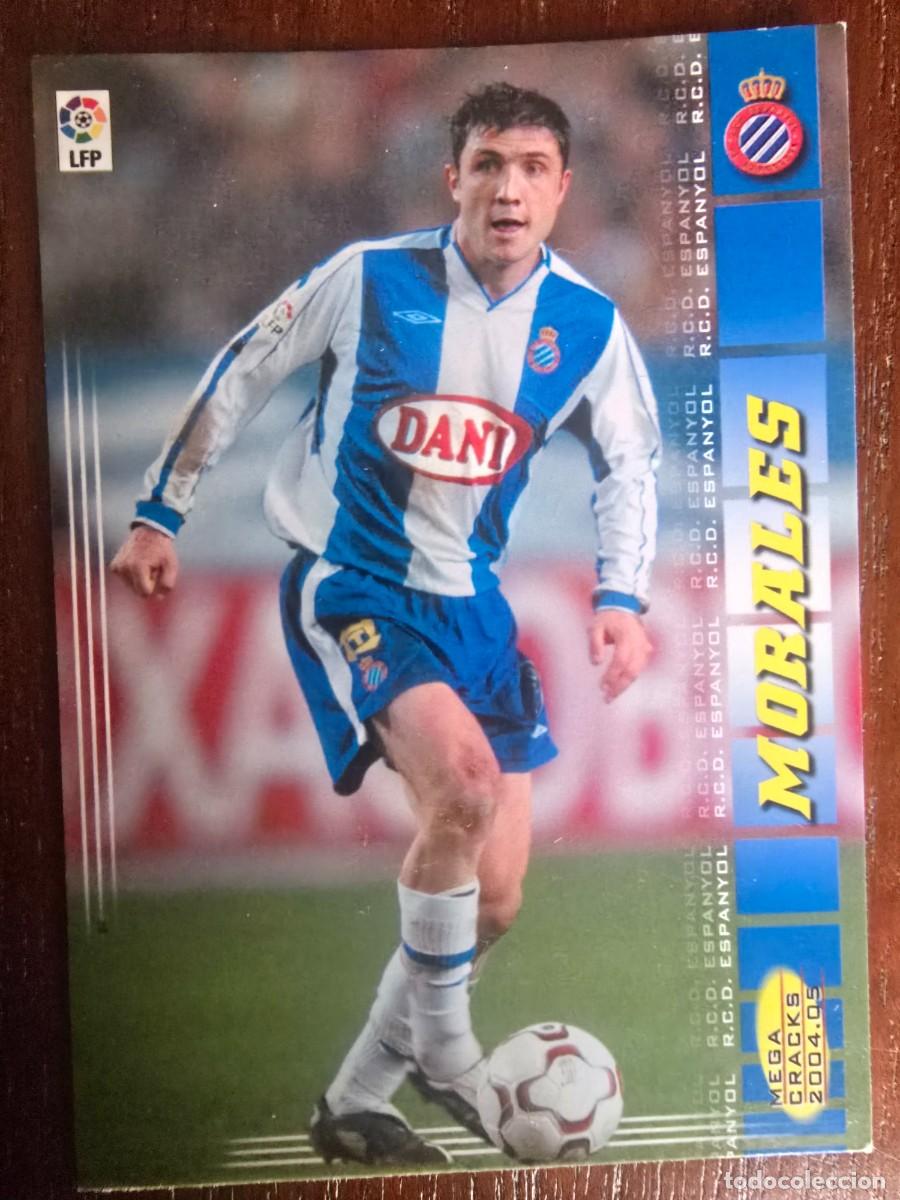 Cromos de f&uacute;tbol: Cromo Futbol Megacracks 118.Morales.Espanyol.Liga 2004/05.Panini