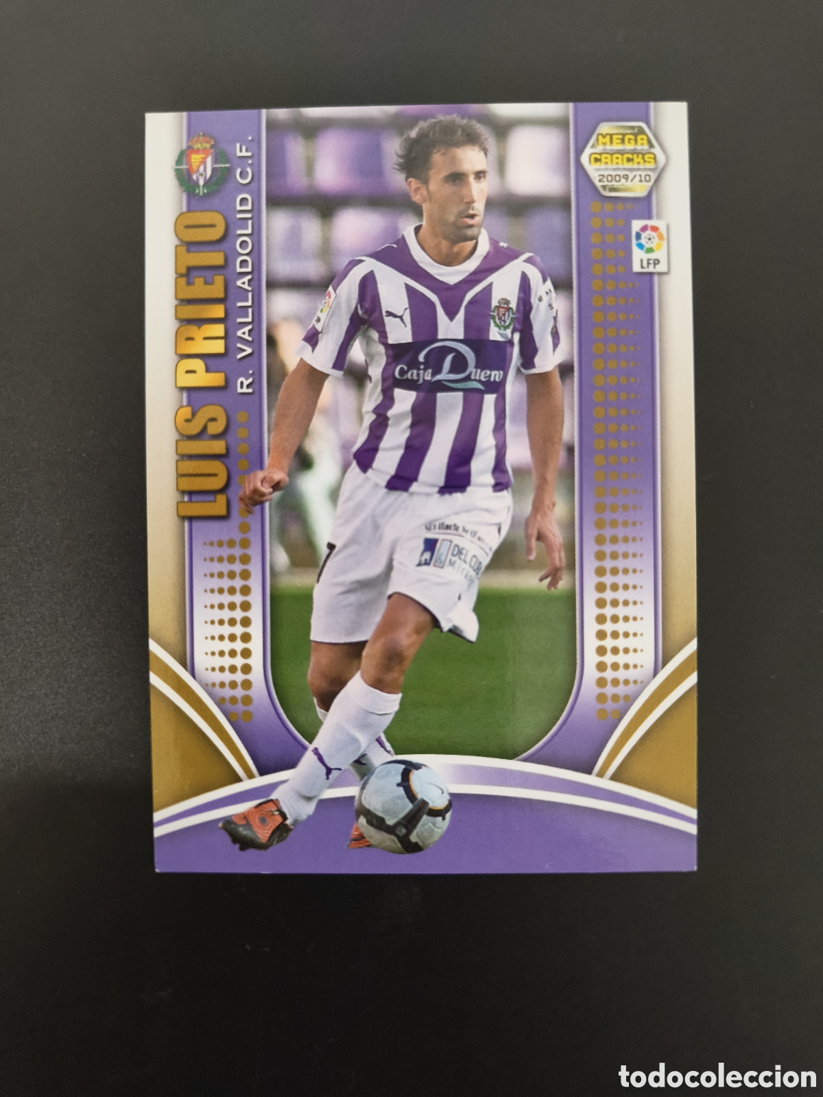 Cromos de f&uacute;tbol: Megacracks 2009/10 293 Luis Prieto Valladolid