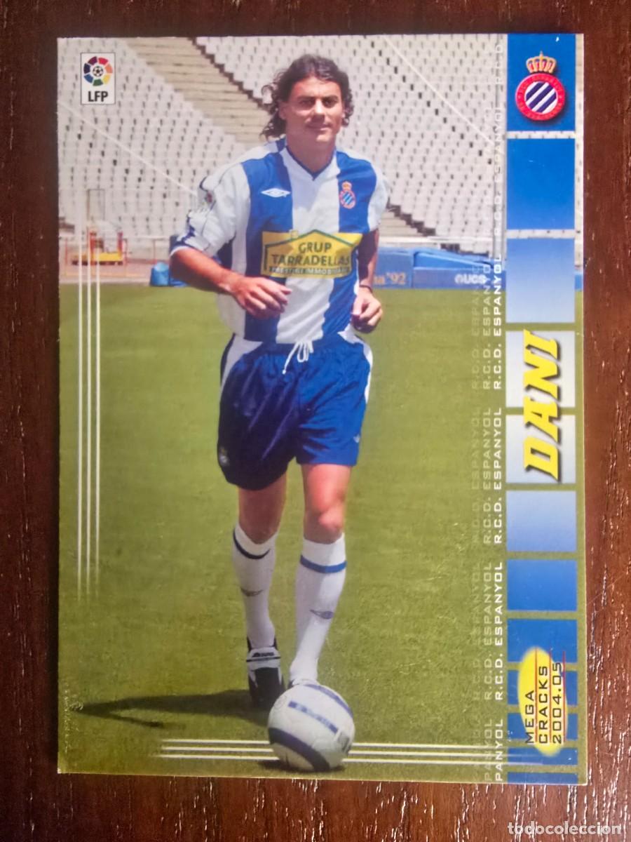 Cromos de f&uacute;tbol: Cromo Futbol Megacracks 126.Dani.Espanyol.Liga 2004/05.Panini