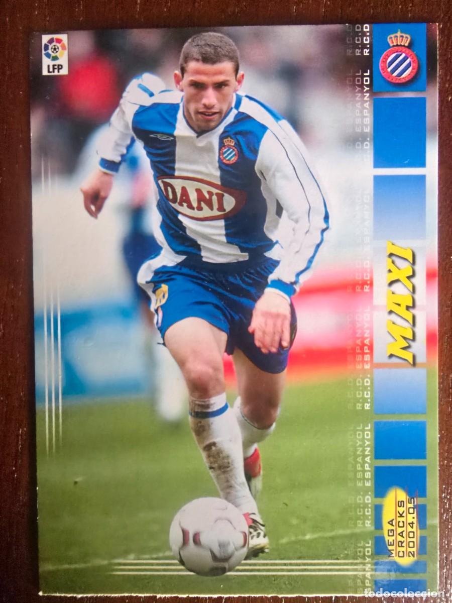 Cromos de f&uacute;tbol: Cromo Futbol Megacracks 121.Maxi.Espanyol.Liga 2004/05.Panini