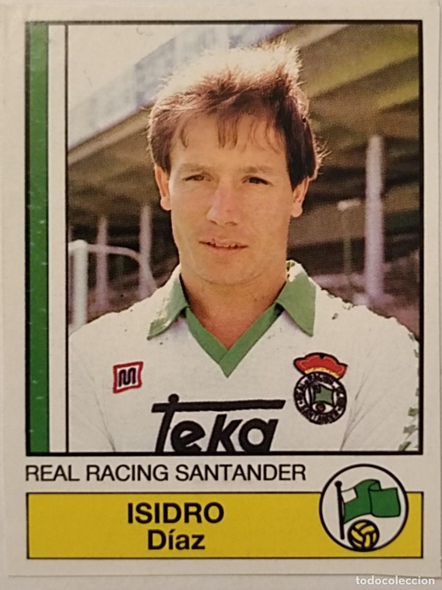 Cromos de f&uacute;tbol: #244 ISIDRO (RACING SANTANDER) FUTBOL 87 PANINI