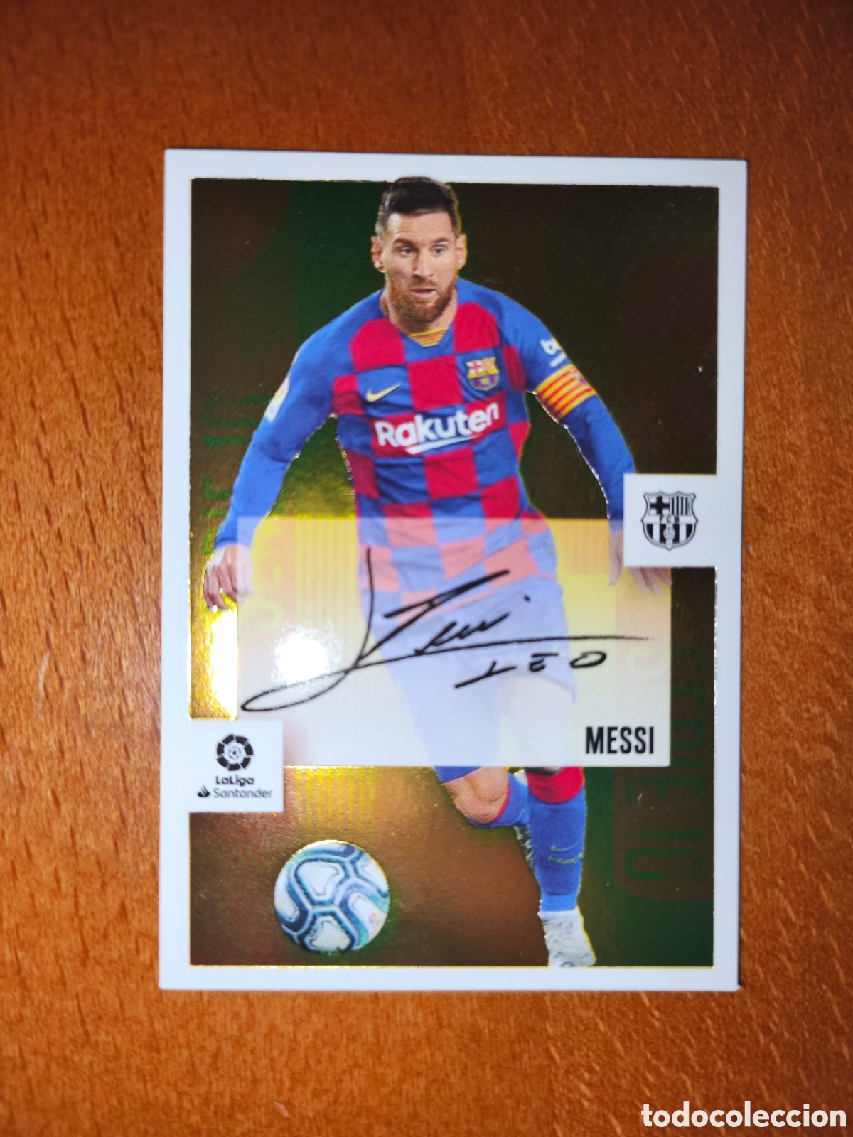 Cromos de f&uacute;tbol: Messi n&deg;16 SERIE 10 liga este 20/21 Barcelona