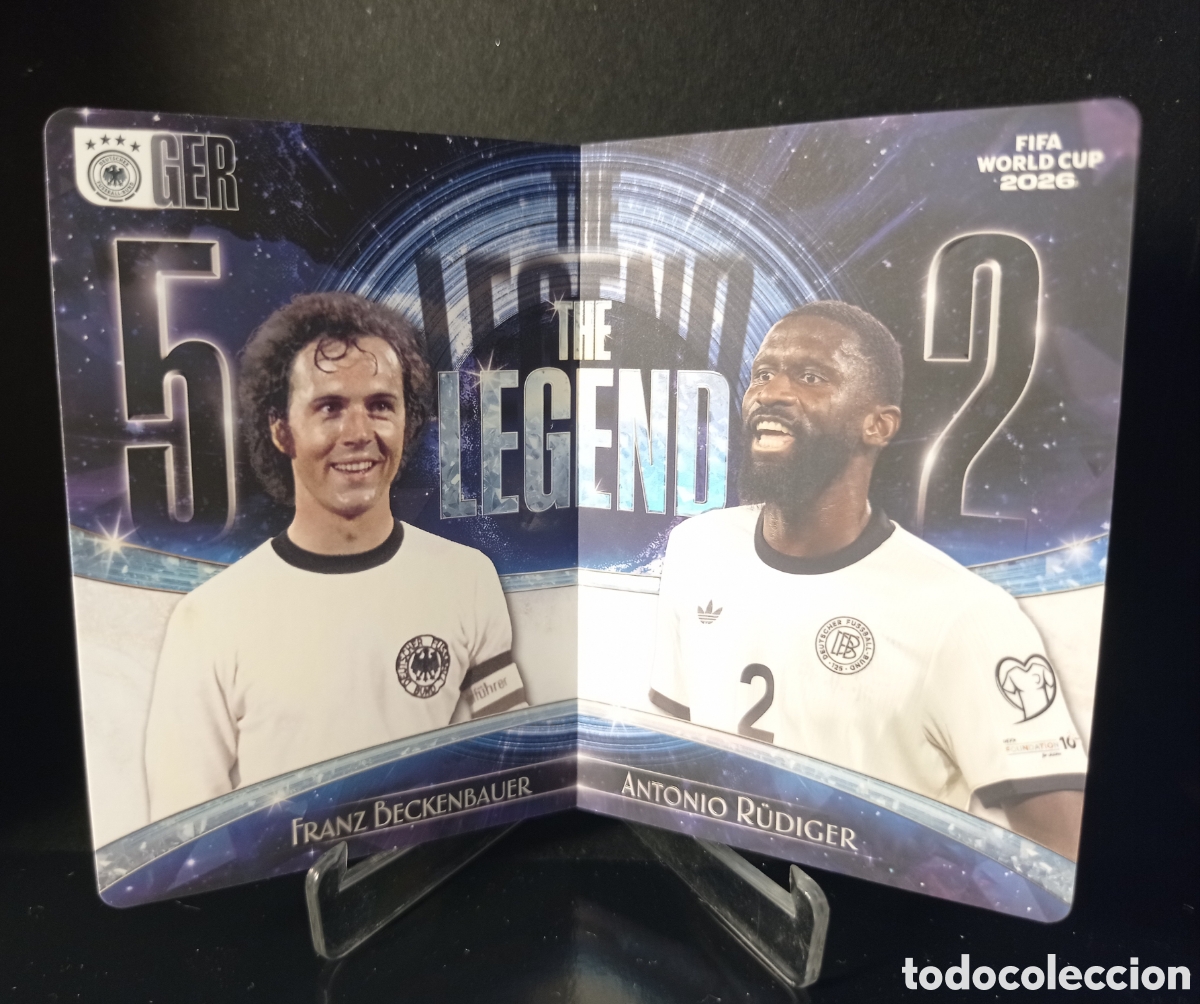 Fu&szlig;ball-Sticker: Panini kayou Legends Beckembauer-Rudiger