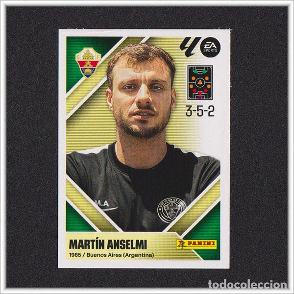 Fu&szlig;ball-Sticker: LIGA ESTE 2026 2027 26 27 PANINI MART&Iacute;N ANSELMI 2 ELCHE COLECCI&Oacute;N ALBUM 2&ordf; EDICI&Oacute;N