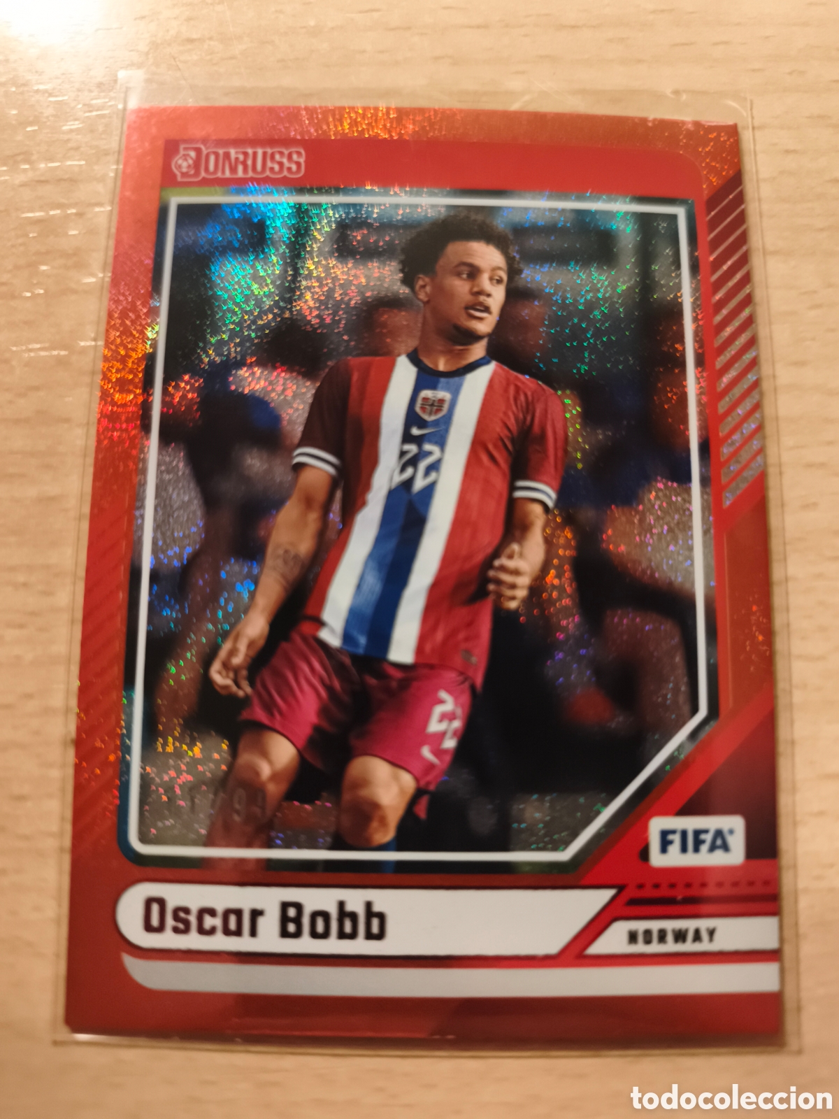 Cromos de f&uacute;tbol: OSCAR BOBB /99 NORUEGA FIFA DONRUSS 2026 NUMERADA PANINI 26