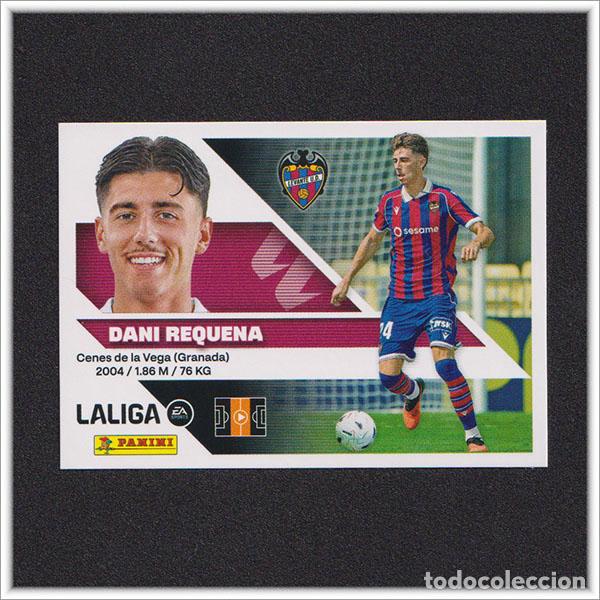 Cromos de f&uacute;tbol: LIGA ESTE 2026 2027 26 27 PANINI DANI REQUENA 13 LEVANTE COLECCI&Oacute;N ALBUM 2&ordf; EDICI&Oacute;N