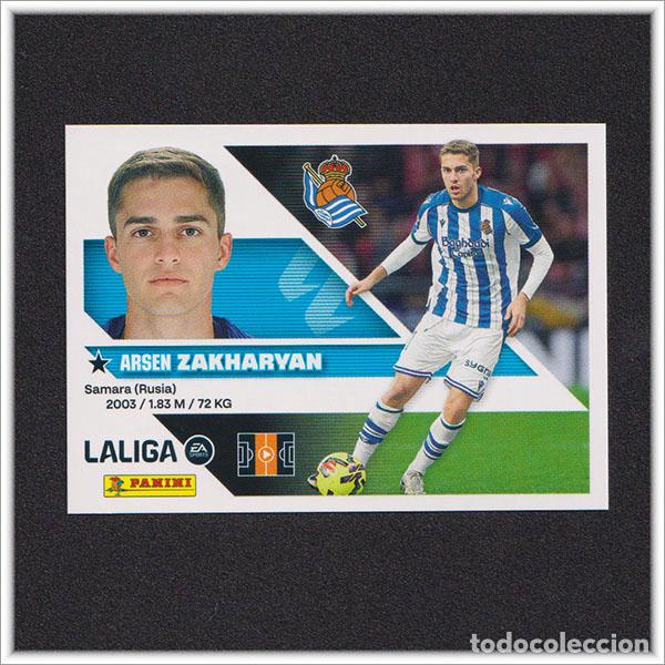 Cromos de Futebol: LIGA ESTE 2026 2027 26 27 PANINI ZAKHARYAN 13 B REAL SOCIEDAD COLECCI&Oacute;N ALBUM 2&ordf; EDICI&Oacute;N