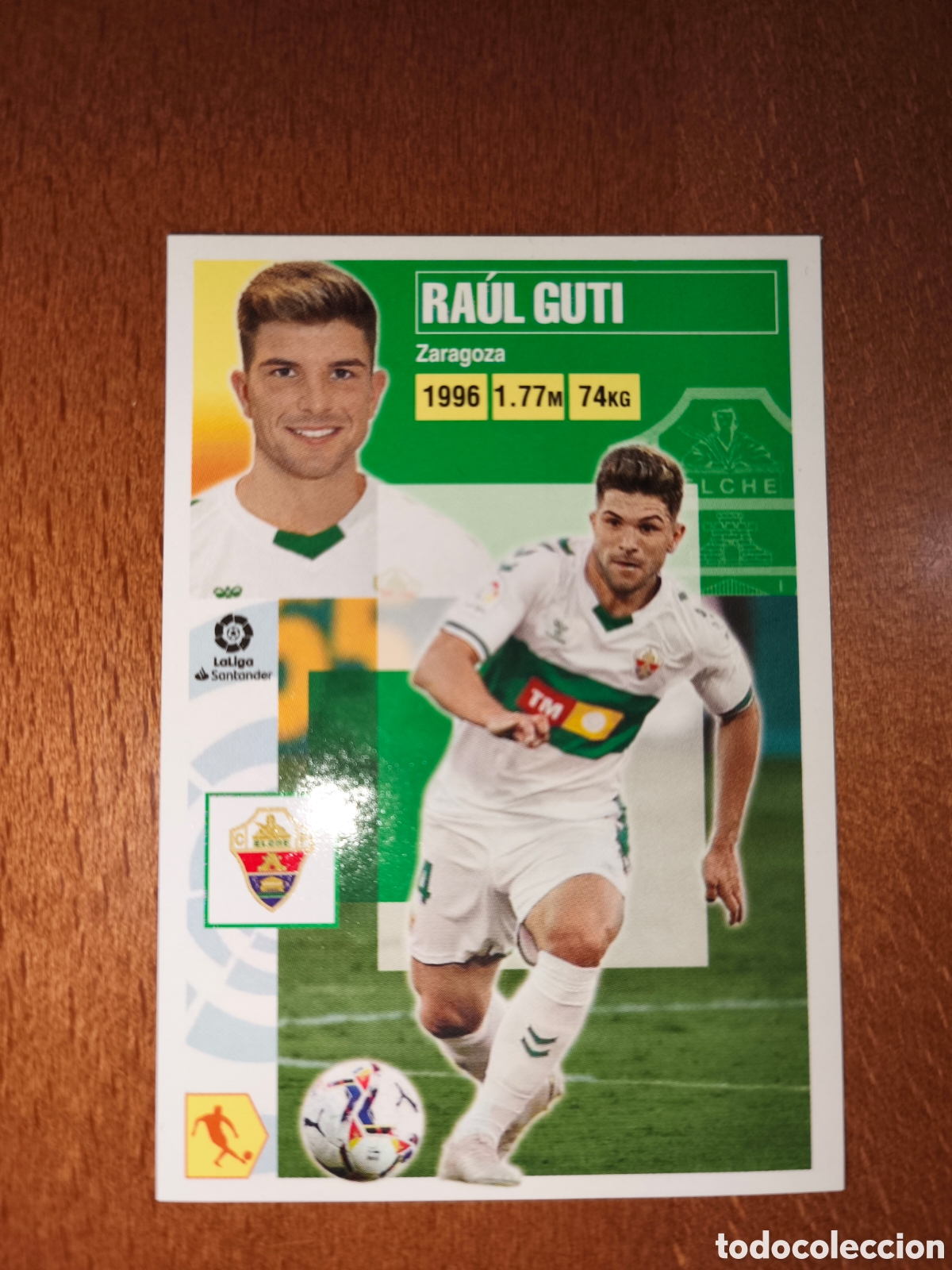 Cromos de Futebol: Ra&uacute;l Guti fichaje n&deg;19 liga este 20/21 Elche