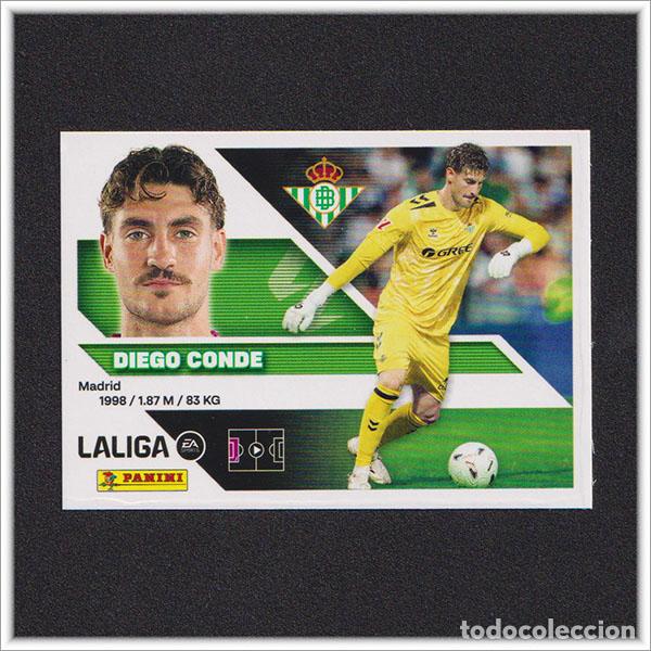 Cromos de Futebol: LIGA ESTE 2026 2027 26 27 PANINI DIEGO CONDE 4 BIS COLOCA BETIS COLECCI&Oacute;N ALBUM 2&ordf; EDICI&Oacute;N
