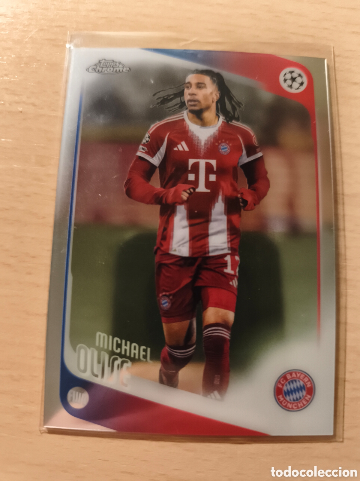 Cromos de Futebol: 4 MICHAEL OLISE BAYERN MUNICH TOPPS CHROME 2025 2026 TOPPS 25 26