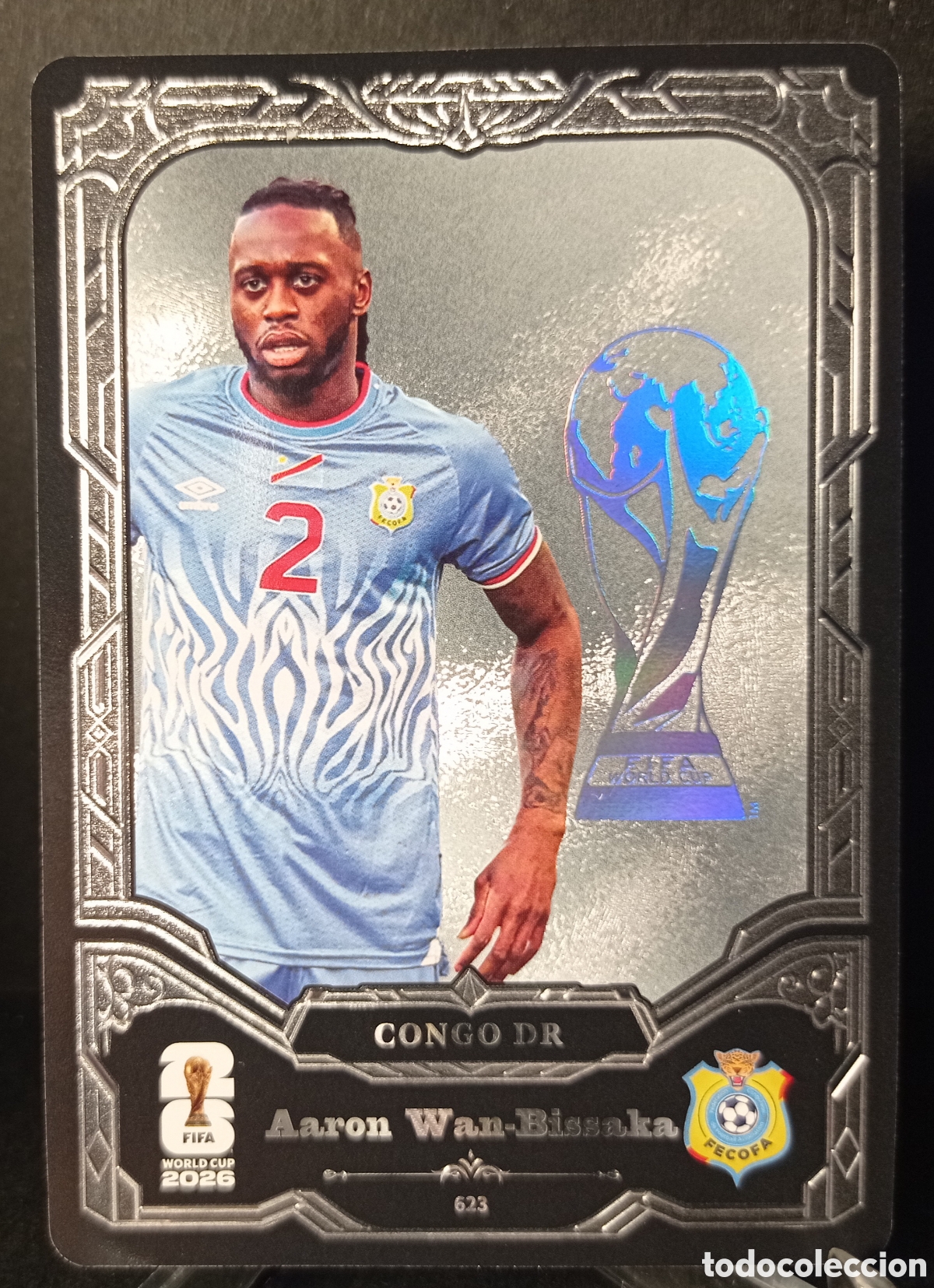 Cromos de Futebol: Panini kayou Aaron Wan-Bissaka trophy silver