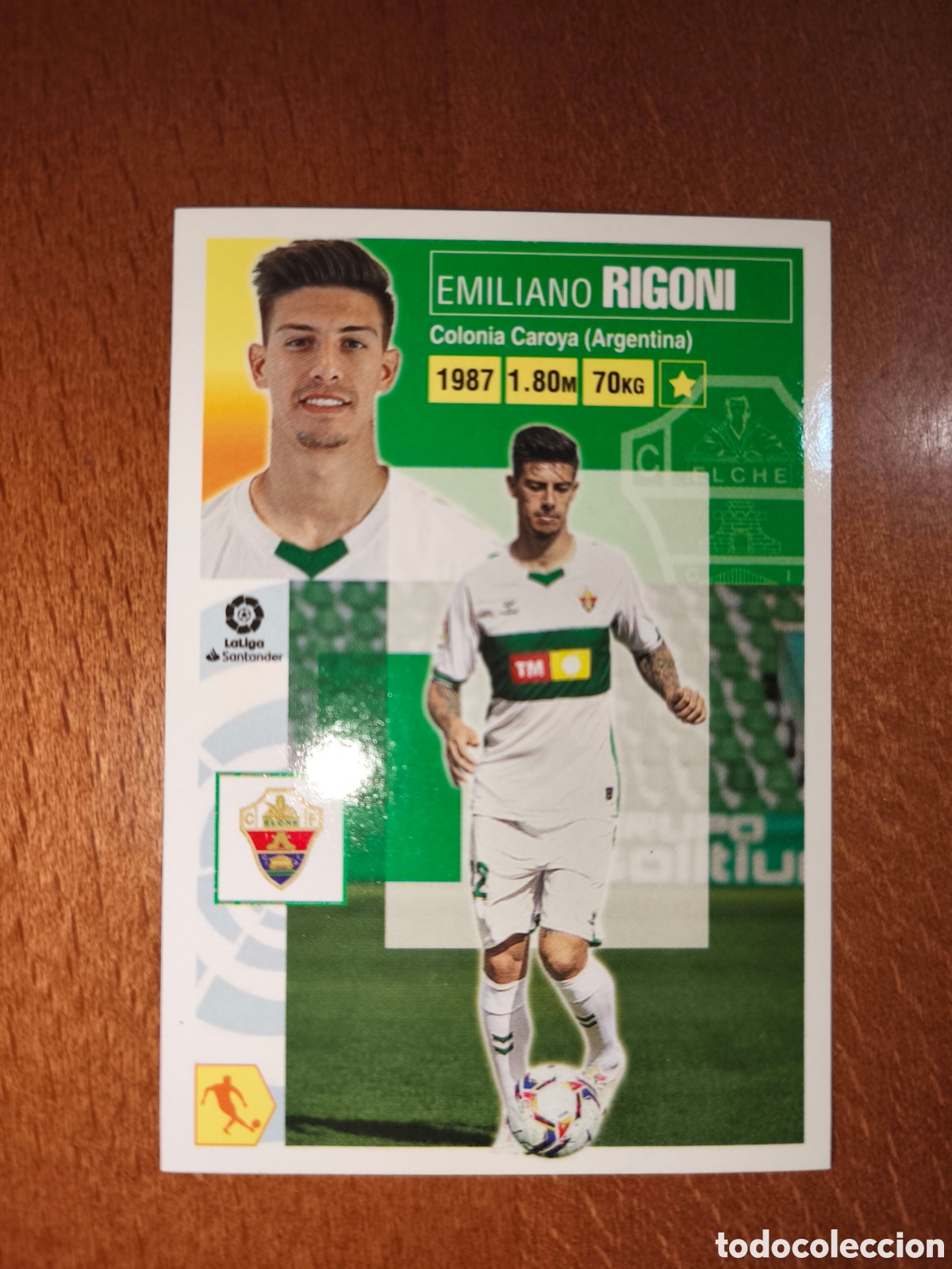 Cromos de Futebol: Rigoni fichaje n&deg;36 liga este 20/21 Elche