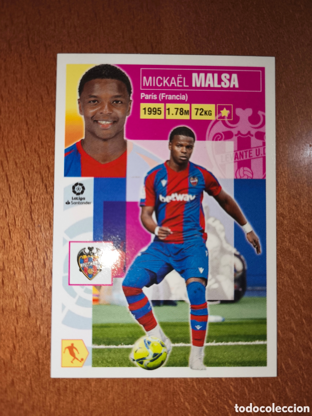 Cromos de Futebol: Malsa fichaje n&deg;42 liga este 20/21 Levante