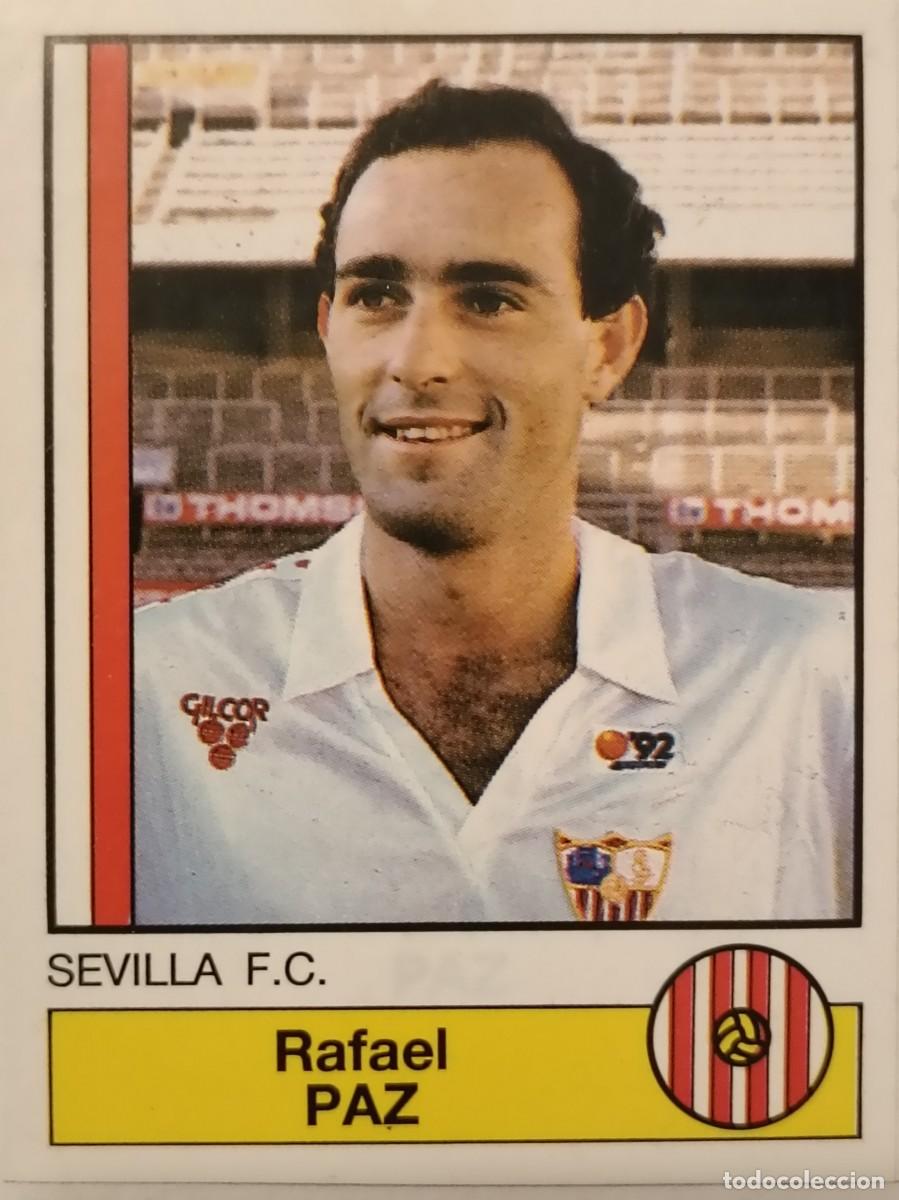 Cromos de Futebol: #257 RAFA PAZ (SEVILLA F.C.) FUTBOL 87 PANINI