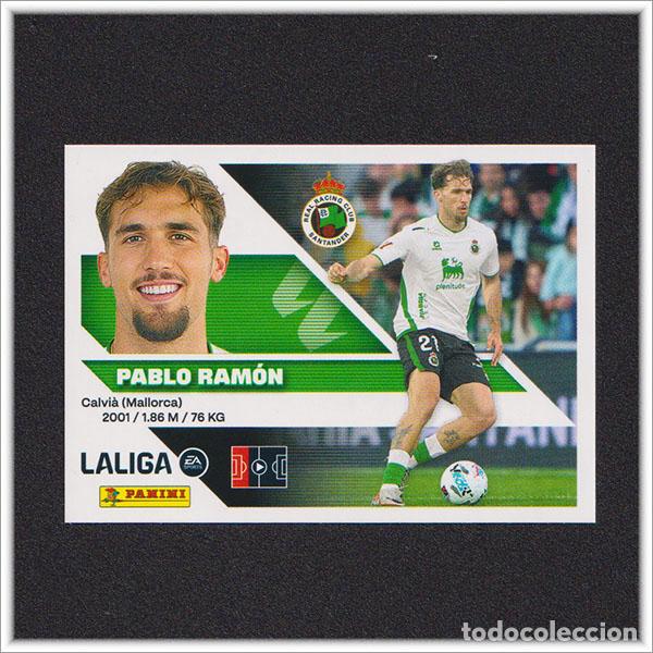 Cromos de f&uacute;tbol: LIGA ESTE 2026 2027 26 27 PANINI PABLO RAM&Oacute;N 6 BIS COLOCA RACING SANTANDER COLECCI&Oacute;N 2&ordf; EDICI&Oacute;N