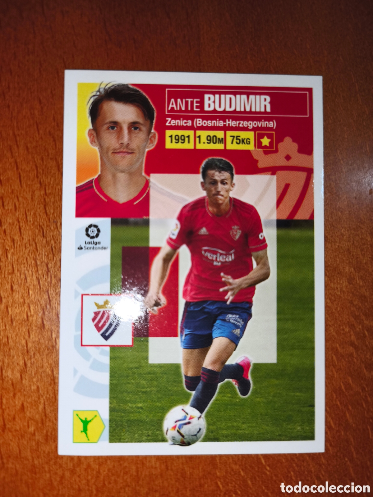 Cromos de f&uacute;tbol: Budimir fichaje n&deg;54 Liga este 20/21 Osasuna