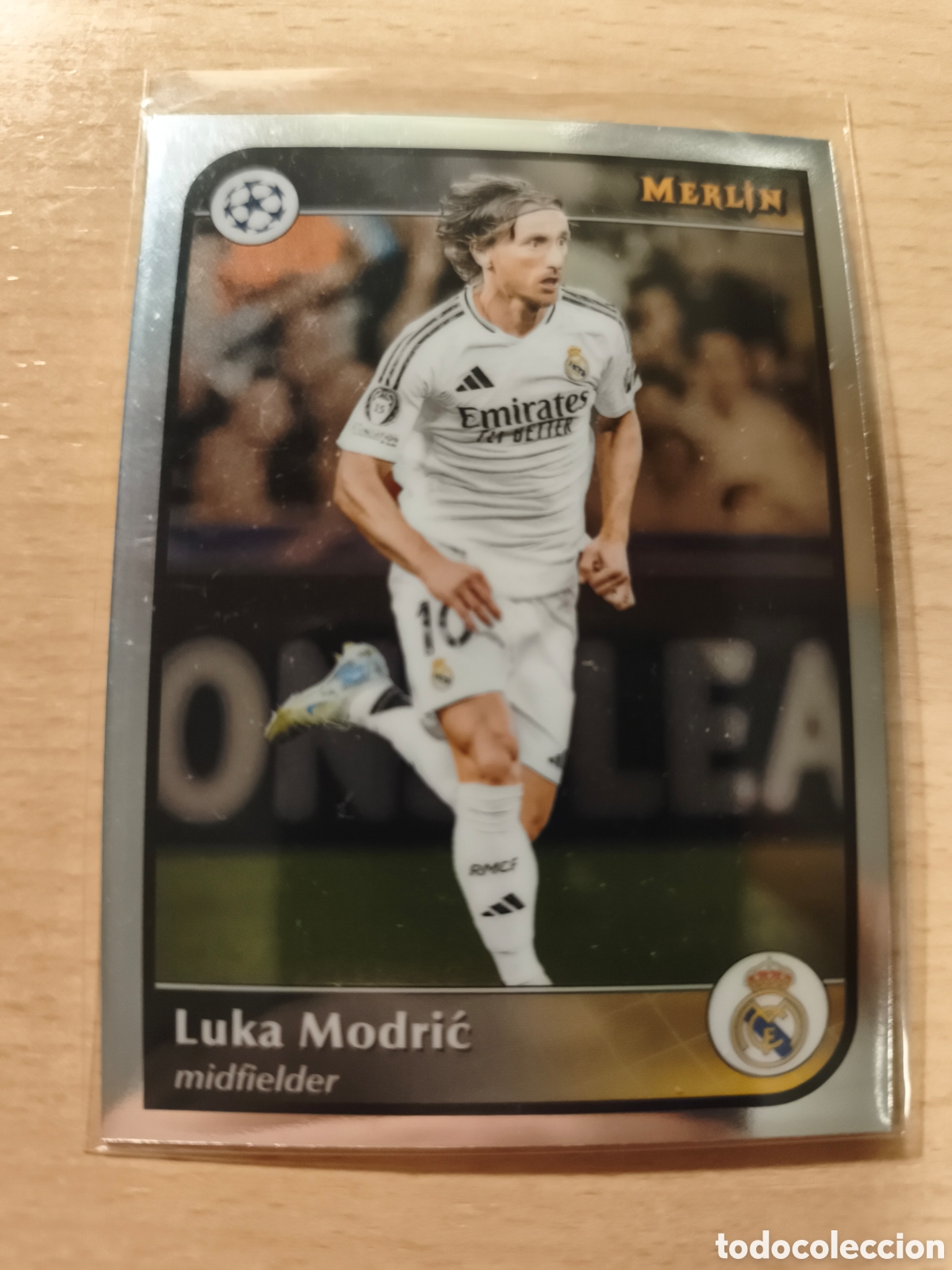 Cromos de f&uacute;tbol: 86 LUKA MODRIC MERLIN REAL MADRID 2024 2025 TOPPS 24 25