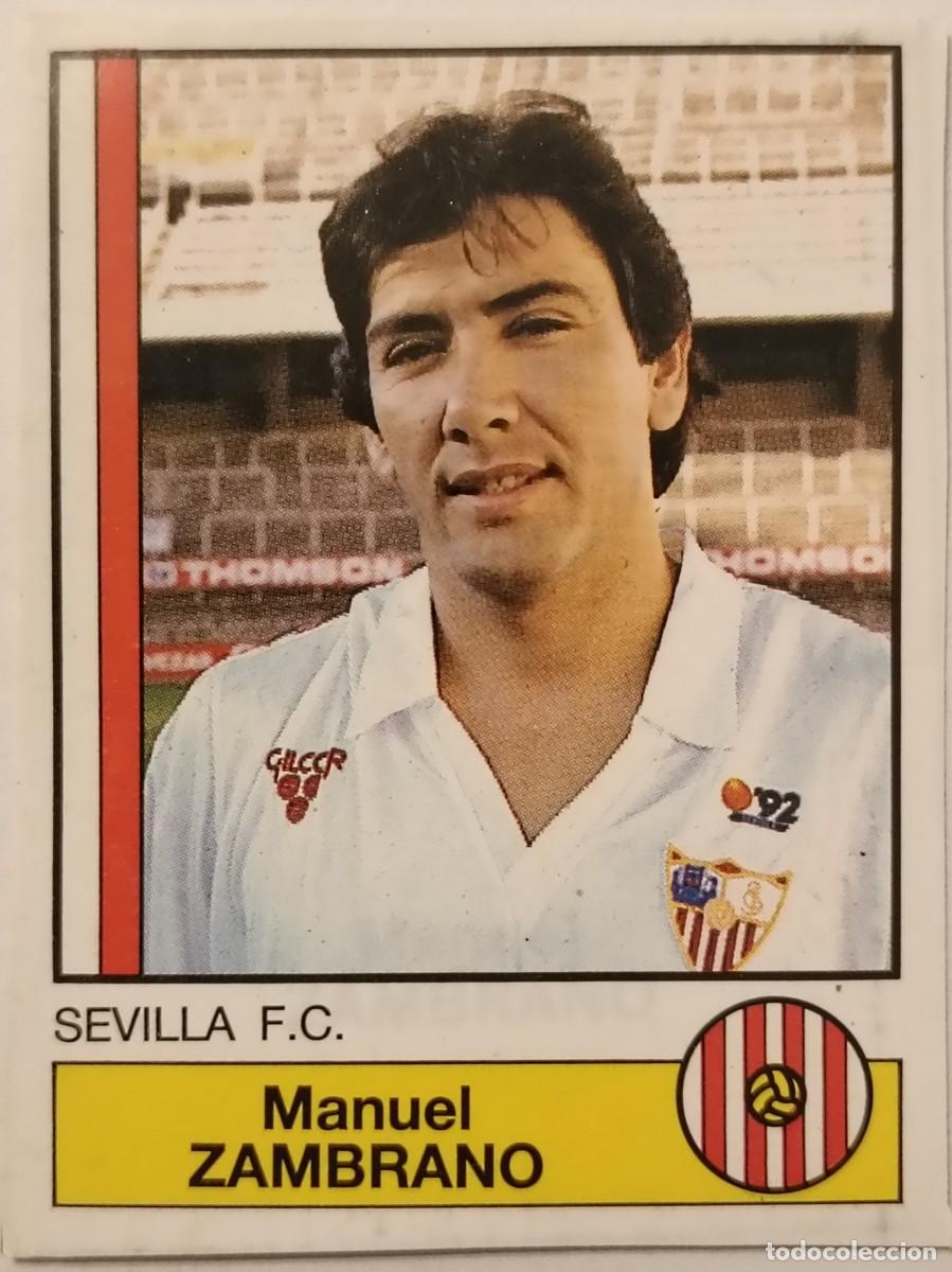 Cromos de f&uacute;tbol: #260 ZAMBRANO (SEVILLA F.C.) FUTBOL 87 PANINI
