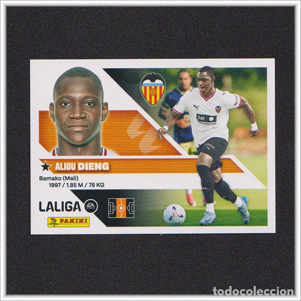 Cromos de f&uacute;tbol: LIGA ESTE 2026 2027 26 27 PANINI DIENG 16 BIS COLOCA VALENCIA ALBUM COLECCI&Oacute;N 2&ordf; EDICI&Oacute;N
