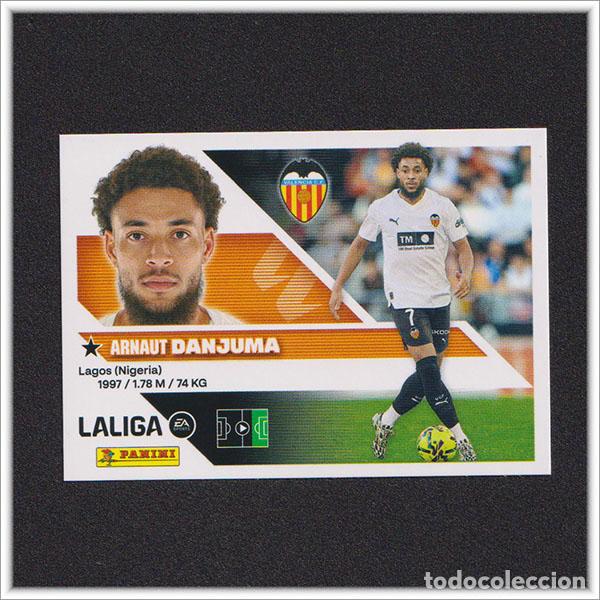 Cromos de f&uacute;tbol: LIGA ESTE 2026 2027 26 27 PANINI DANJUMA 19 BIS COLOCA VALENCIA ALBUM COLECCI&Oacute;N 2&ordf; EDICI&Oacute;N