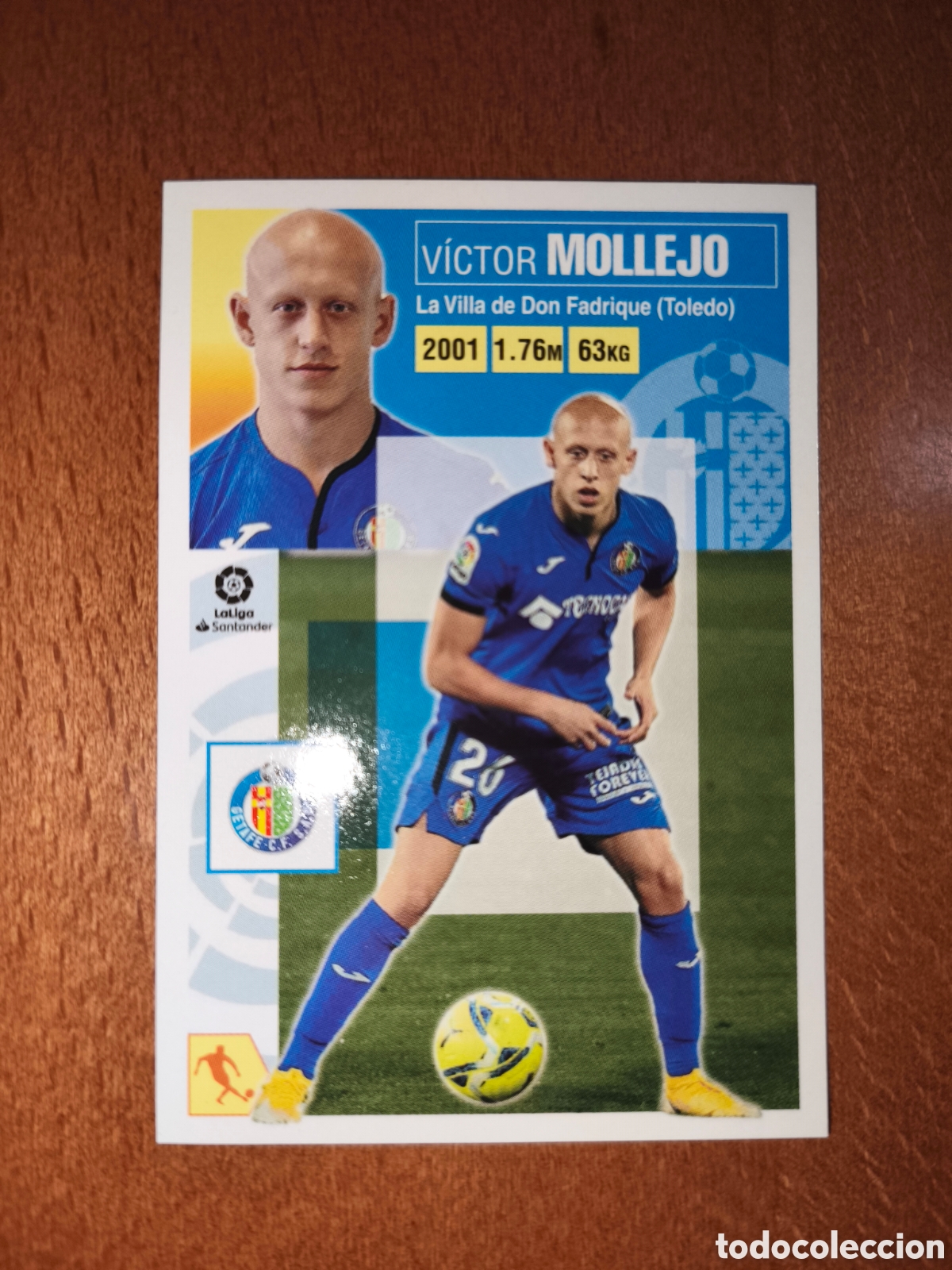 Fu&szlig;ball-Sticker: Mollejo fichaje n&deg;63 liga este 20/21 Getafe