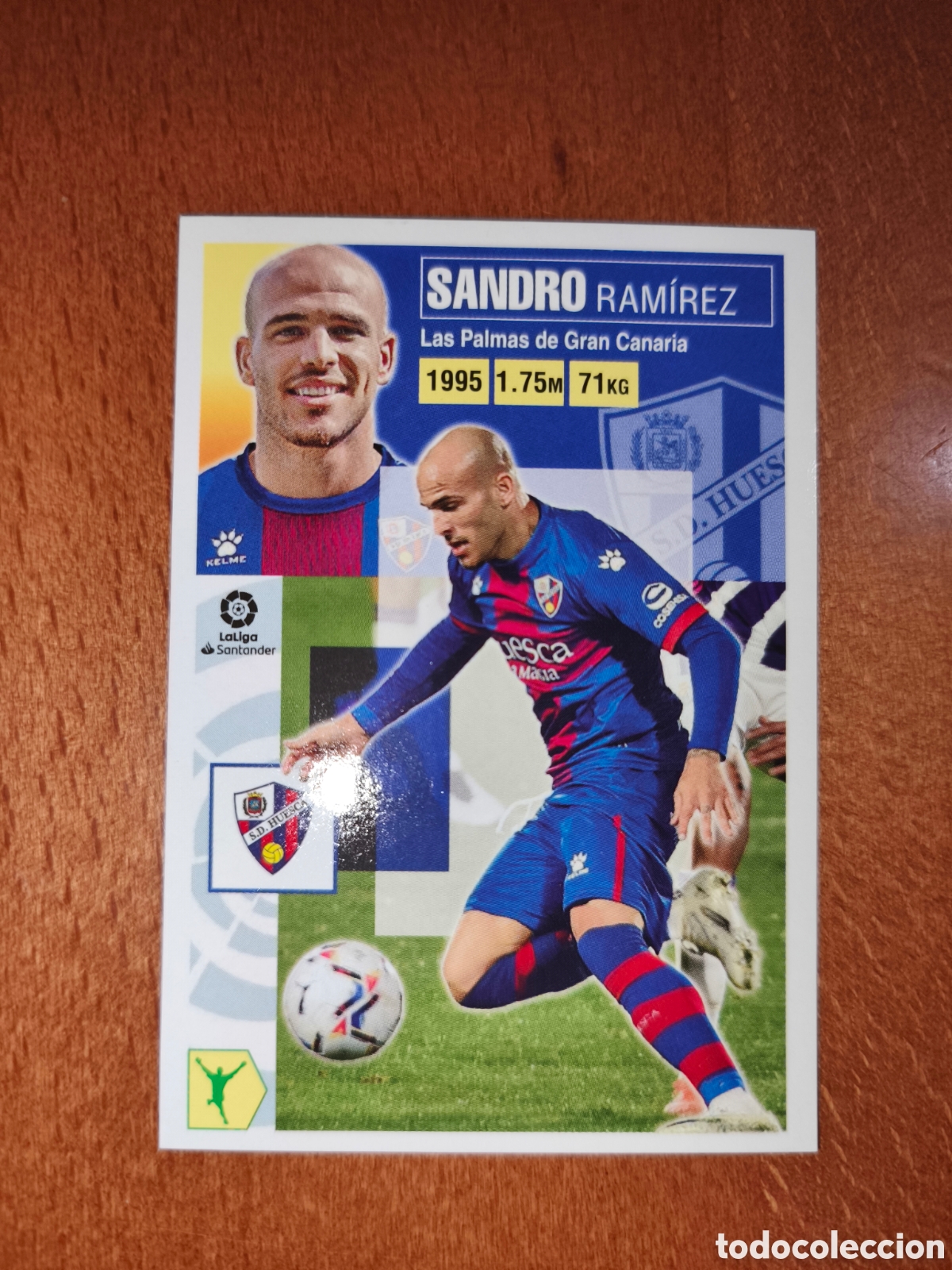 Fu&szlig;ball-Sticker: Sandro fichaje n&deg;69 liga este 20/21 Huesca