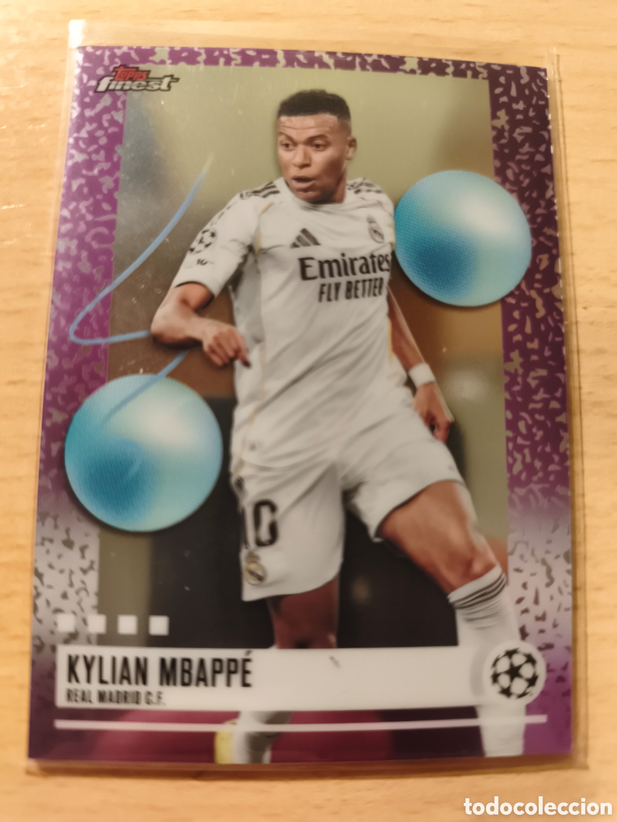 Cromos de Futebol: 392 KYLIAN MBAPPE UNCOMMON REAL MADRID TOPPS FINEST 2025 2026 25 26